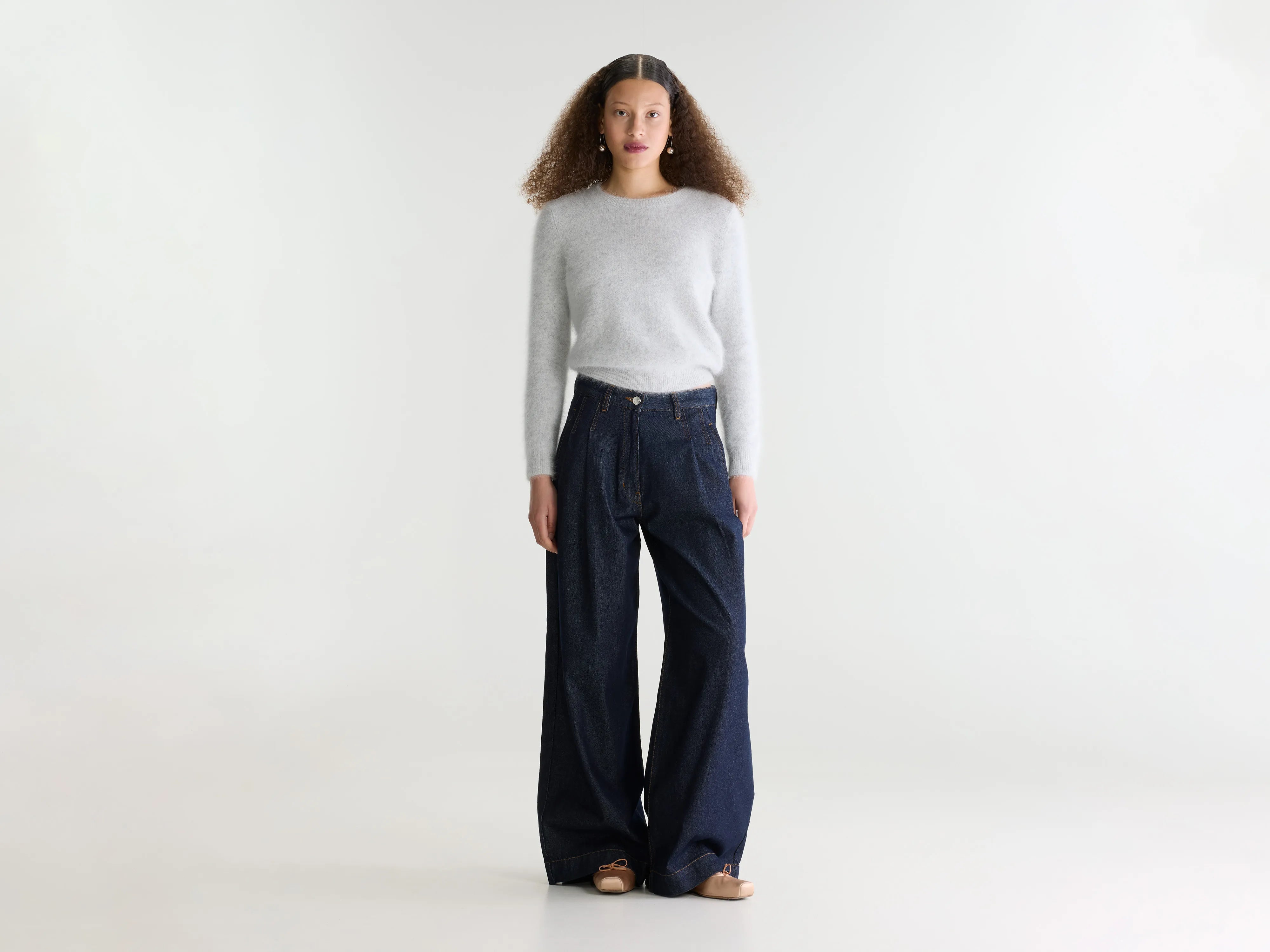 Denim N. 74 - superwijde jeans (262 / W / BLUE RINSE)