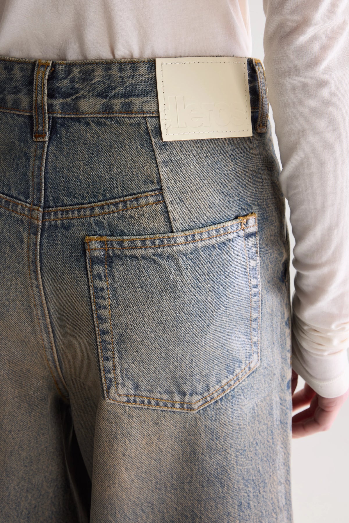 Jean large - Denim N. 62 (262 / W / DUSTY BLUE)
