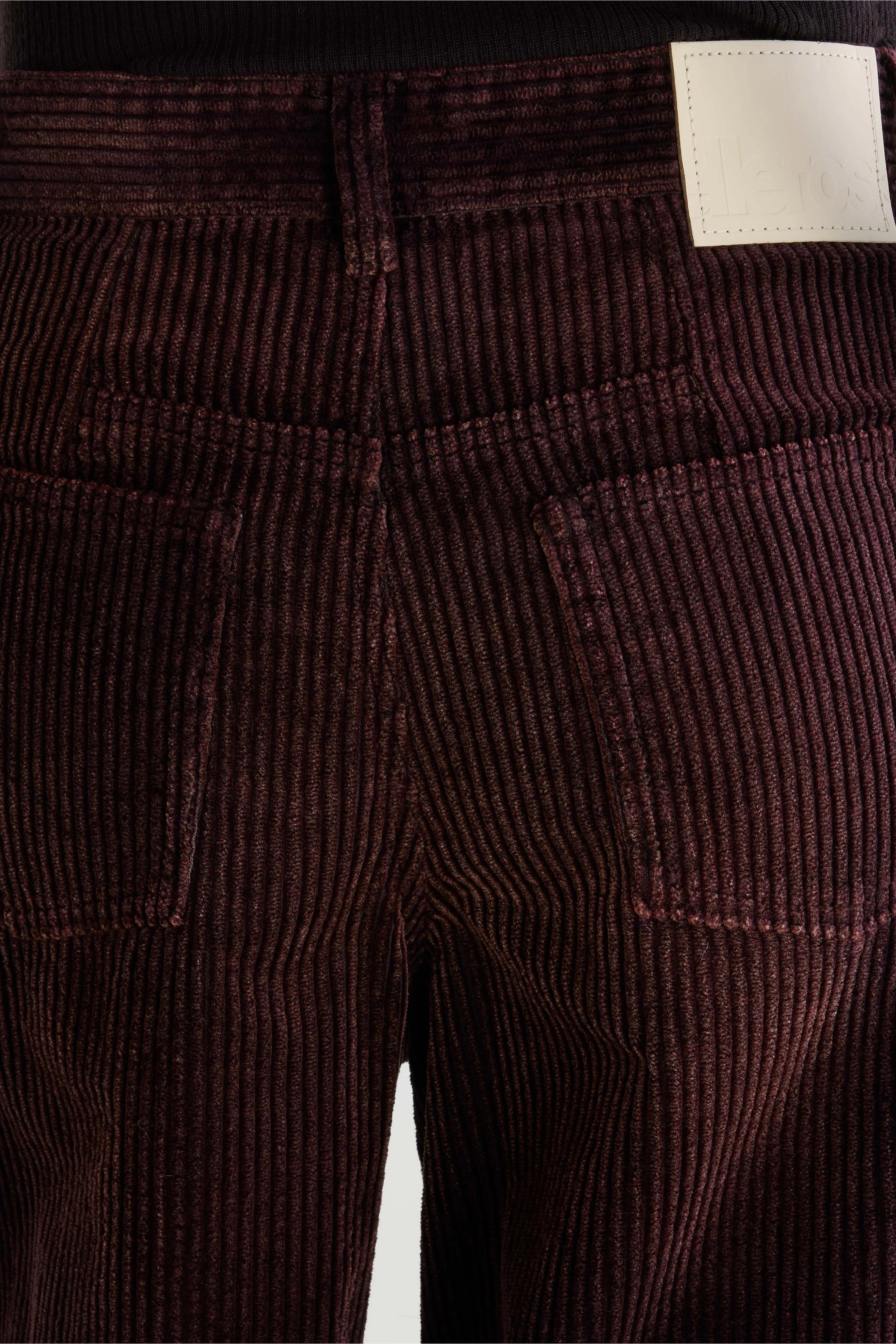 Denim N. 62 - wide jeans (262 / W / BURGUNDY)