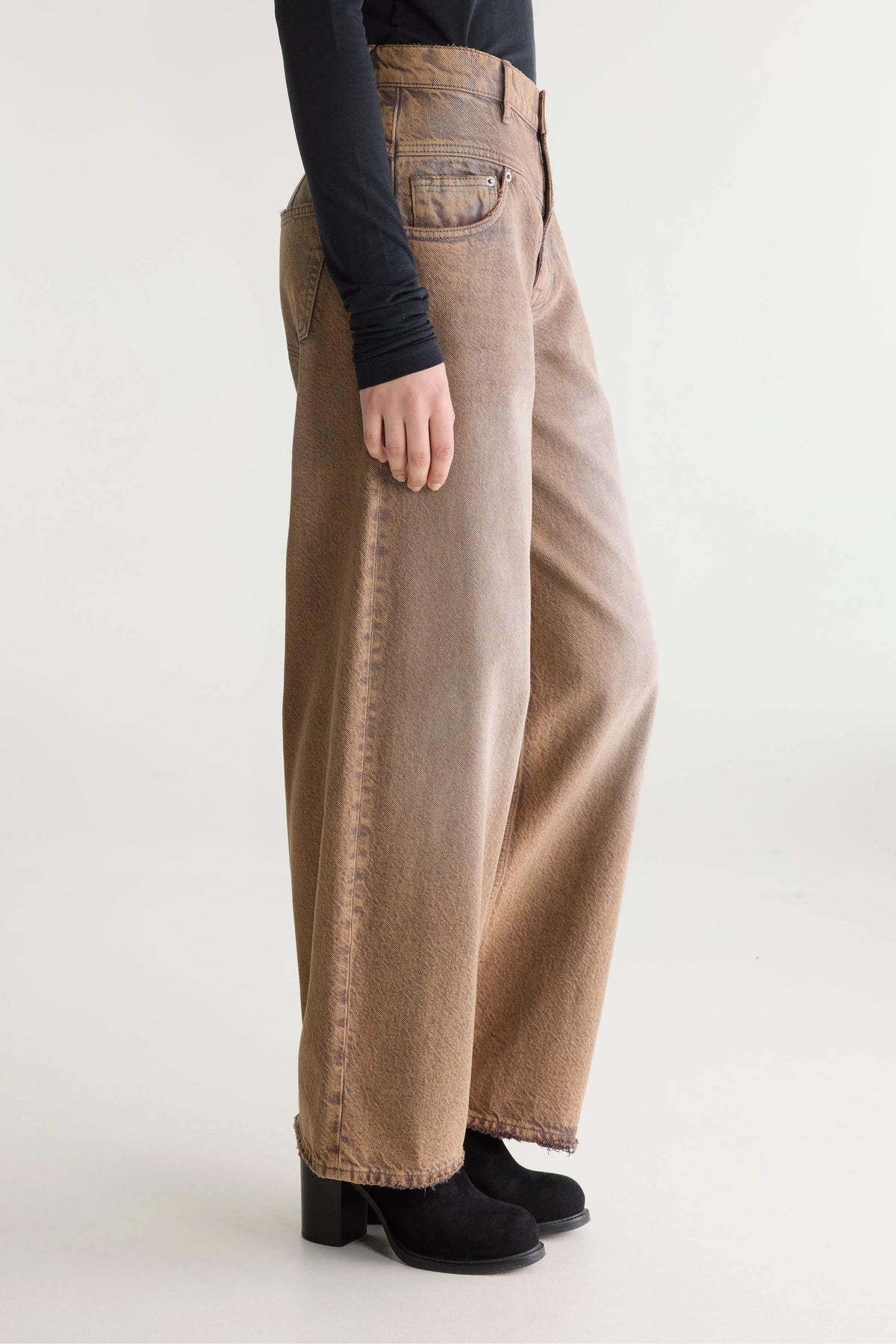Jean baggy - Denim N. 77 (262 / W / USED BROWN)