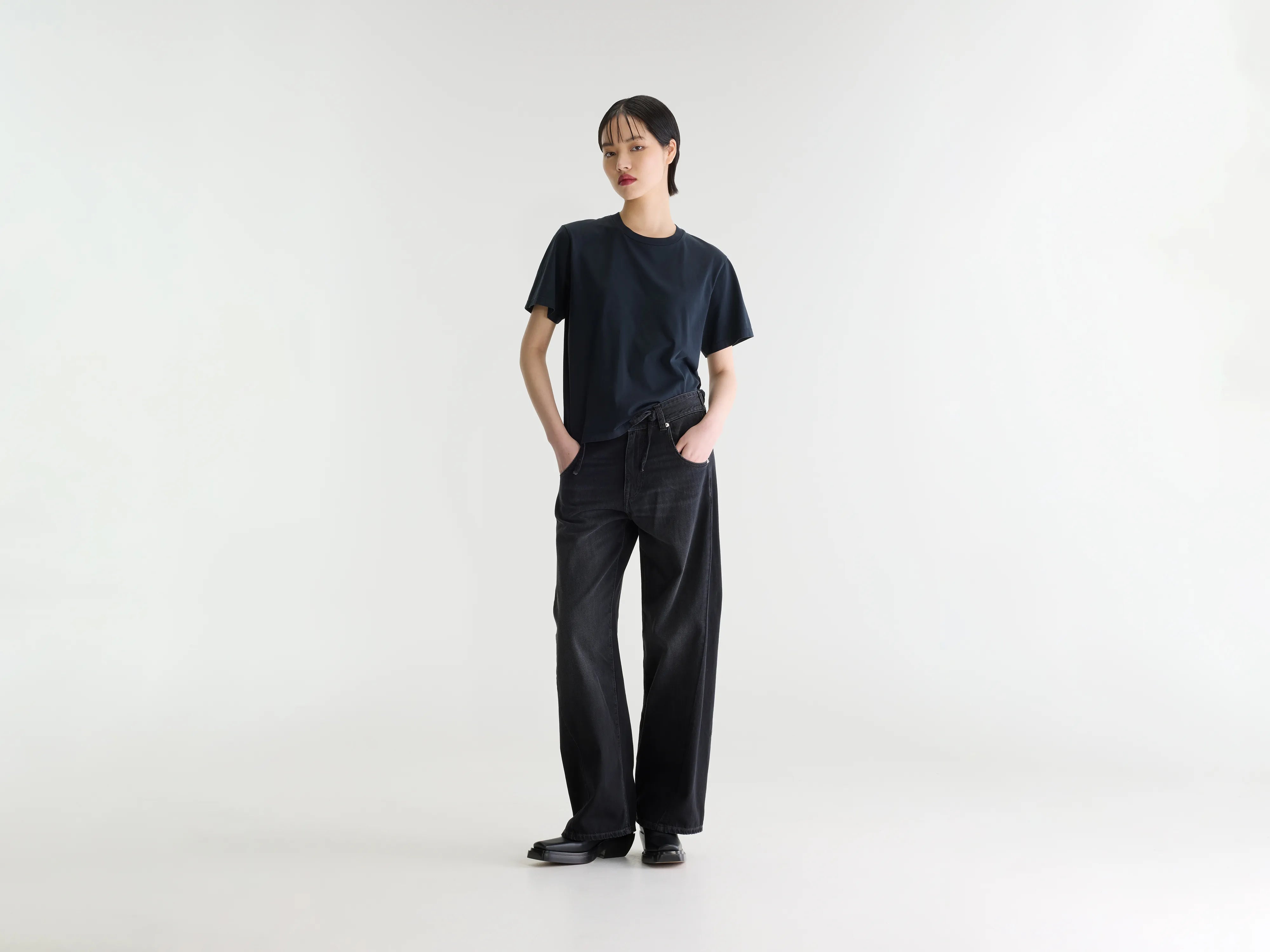 Jean ample - Denim N. 65 (262 / W / USED BLACK)