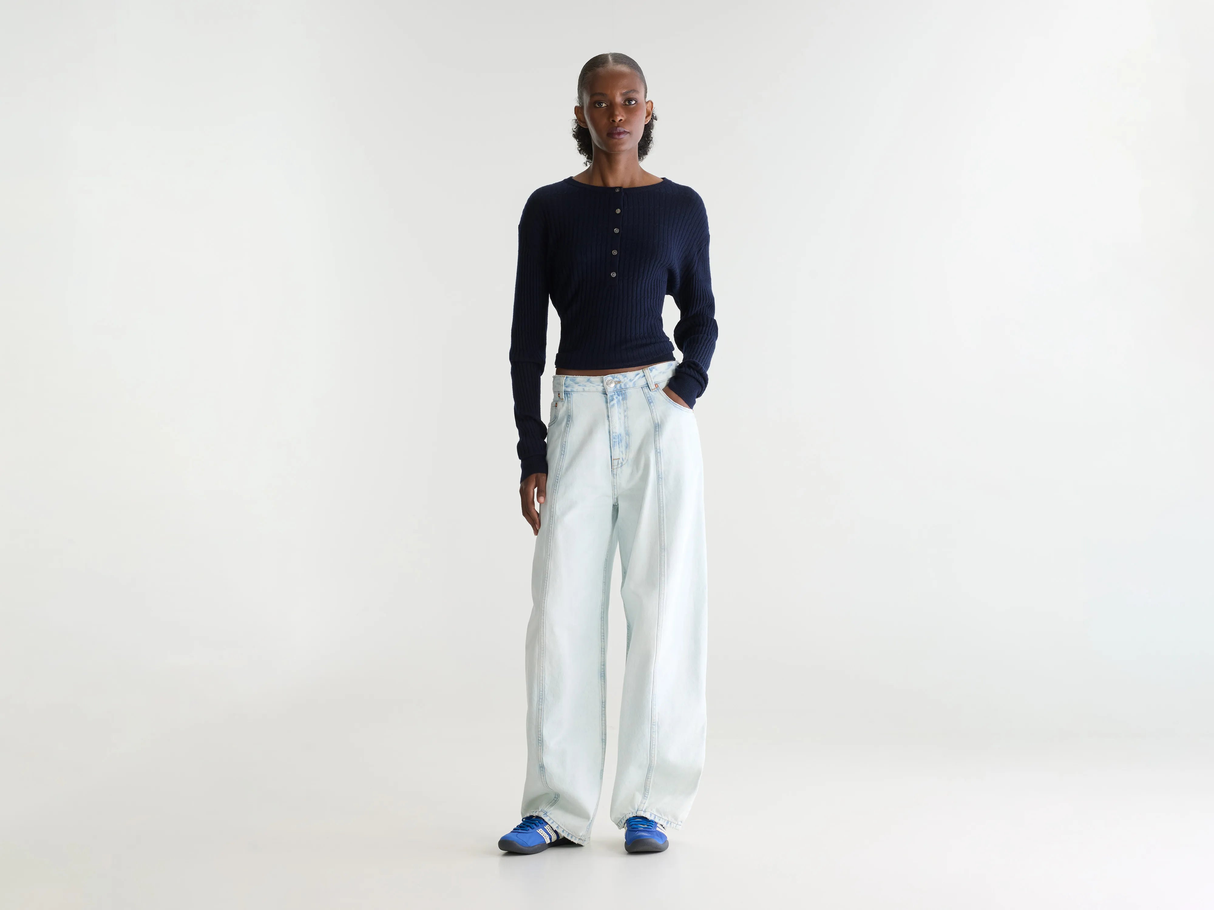 Jean ballon - Denim N. 83 (262 / W / ICE BLEACH)