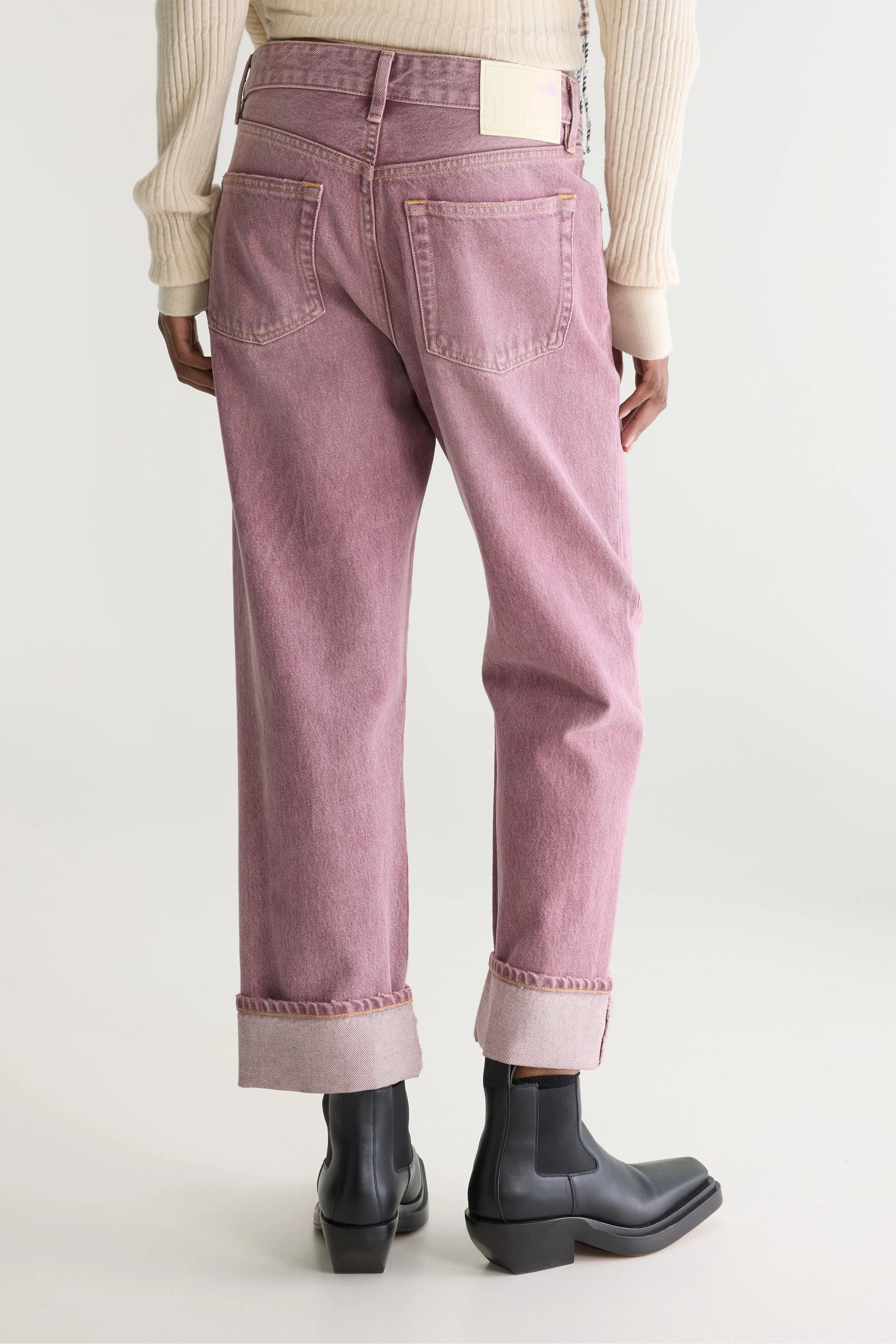 Denim N. 46 - wijde jeans (262 / W / USED PINK)