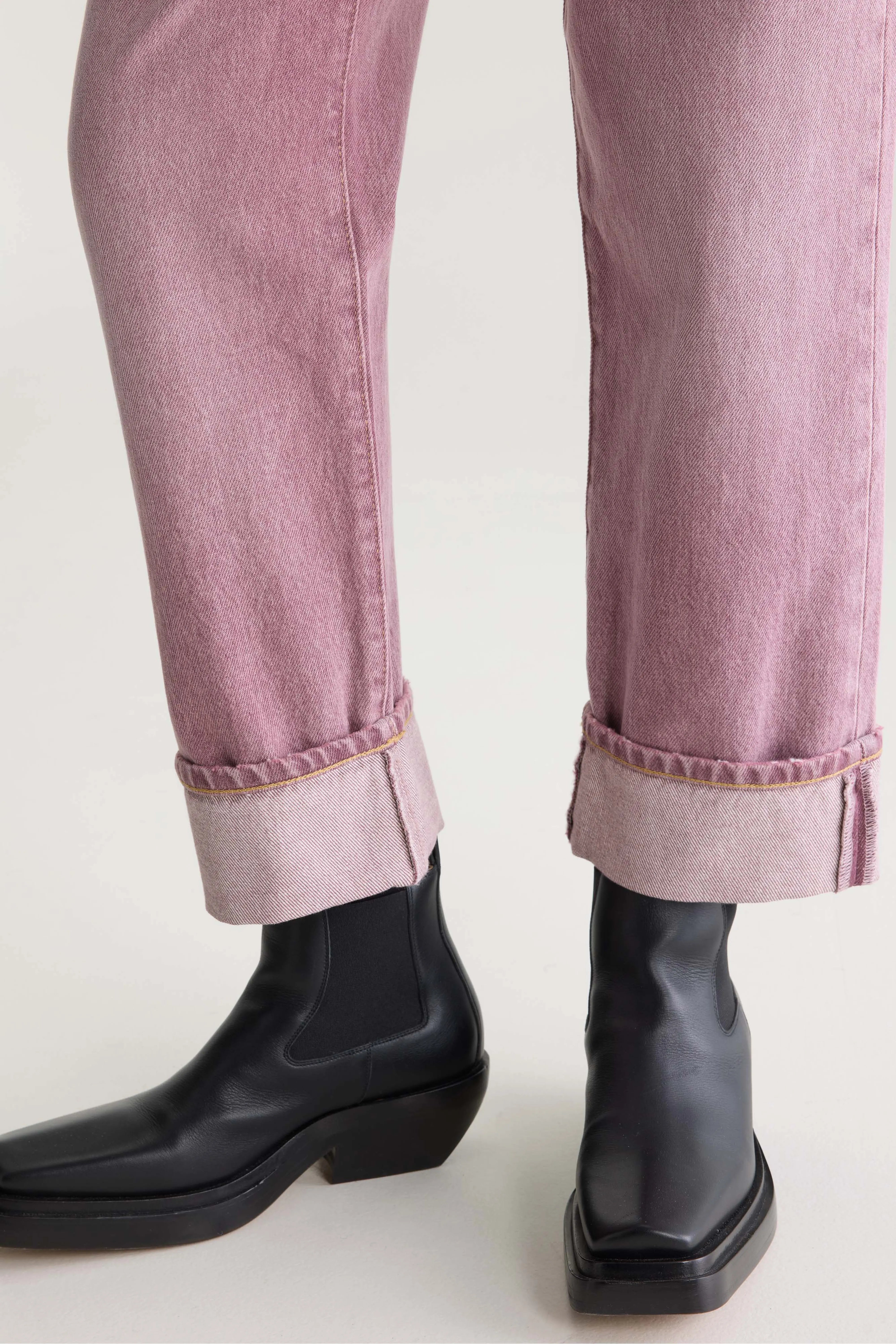 Denim N. 46 - wijde jeans (262 / W / USED PINK)