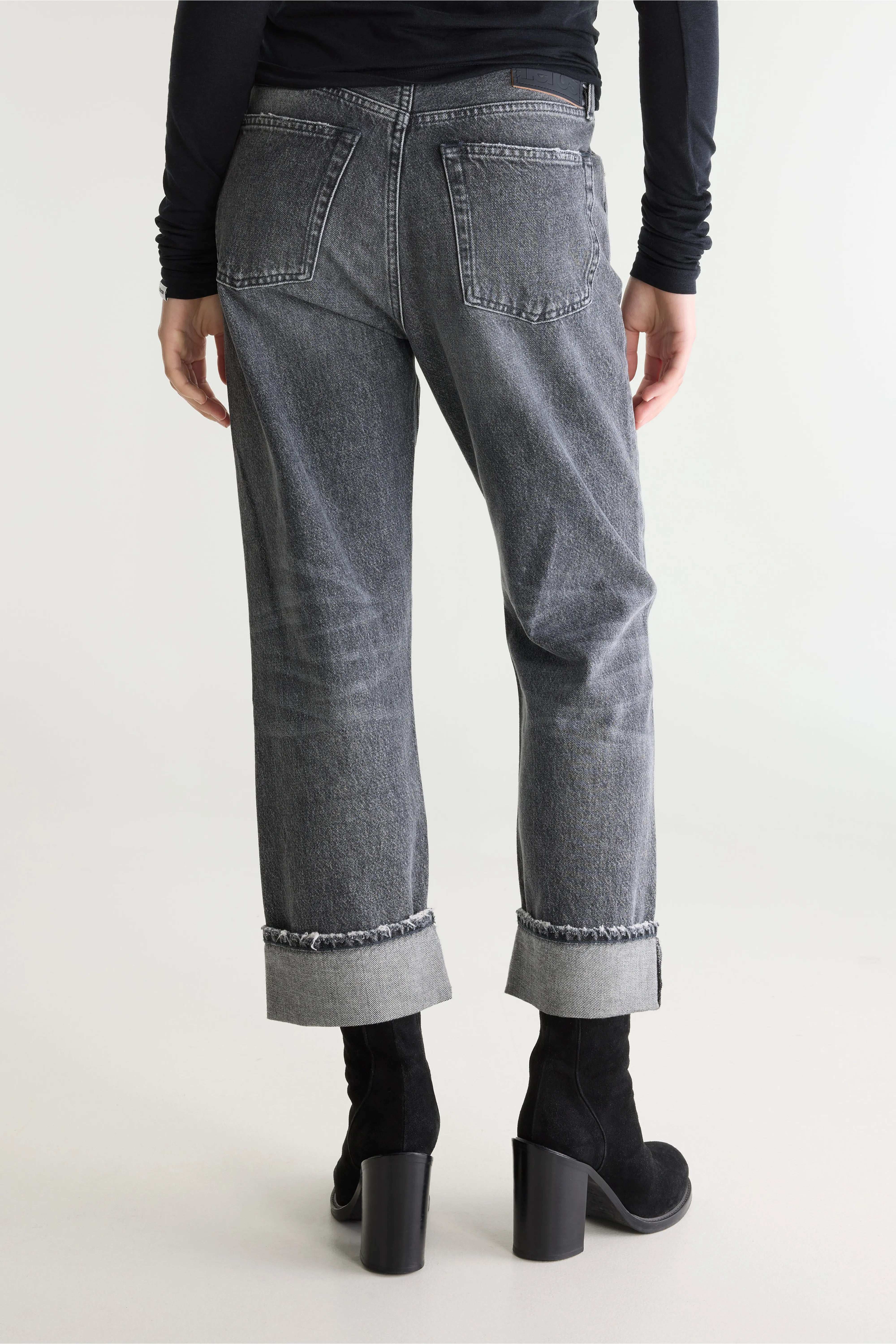 Jean large - Denim N. 46 (262 / W / USED BLACK)