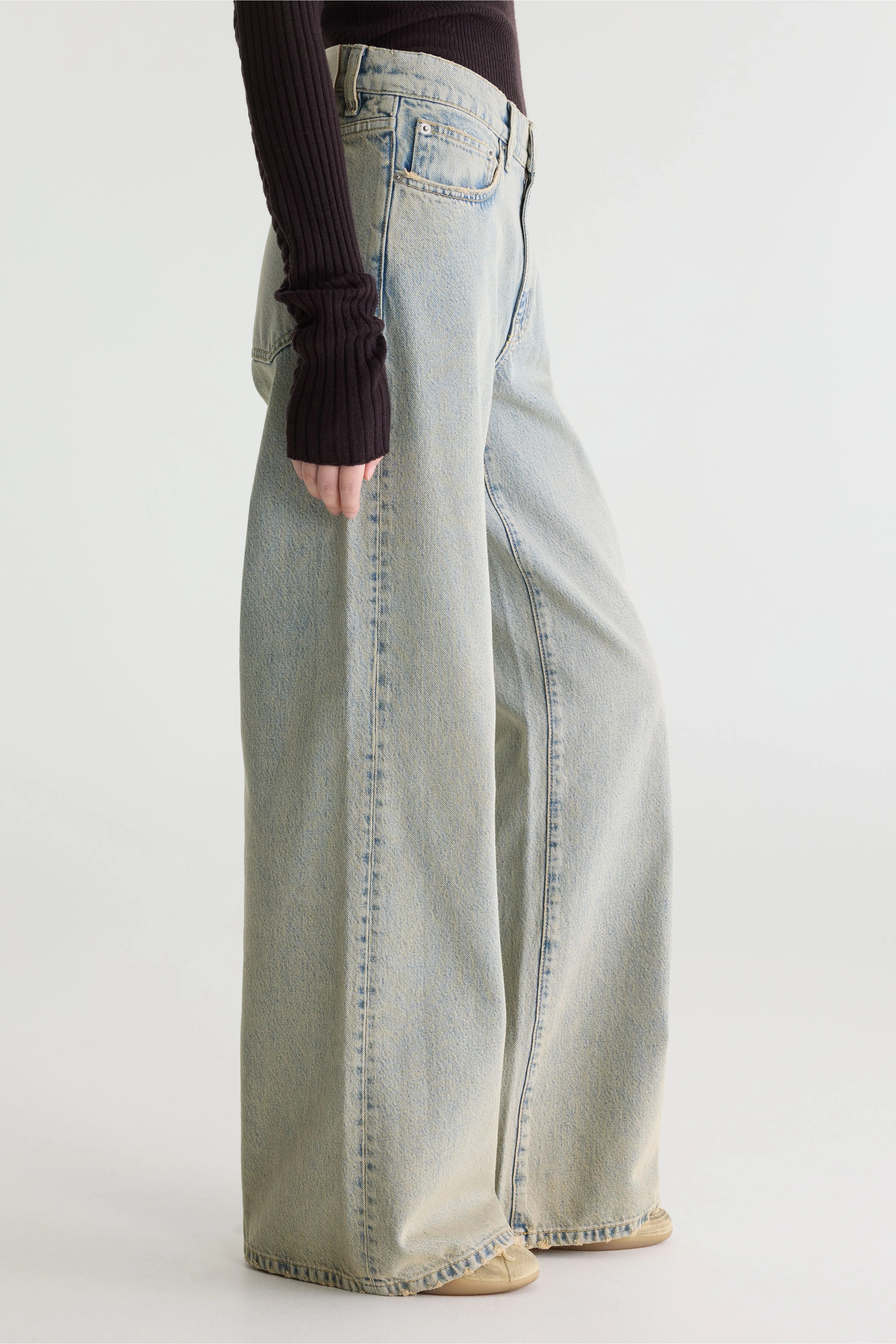 Denim N. 97 - wijde jeans (262 / W / DUSTY BLEACH)