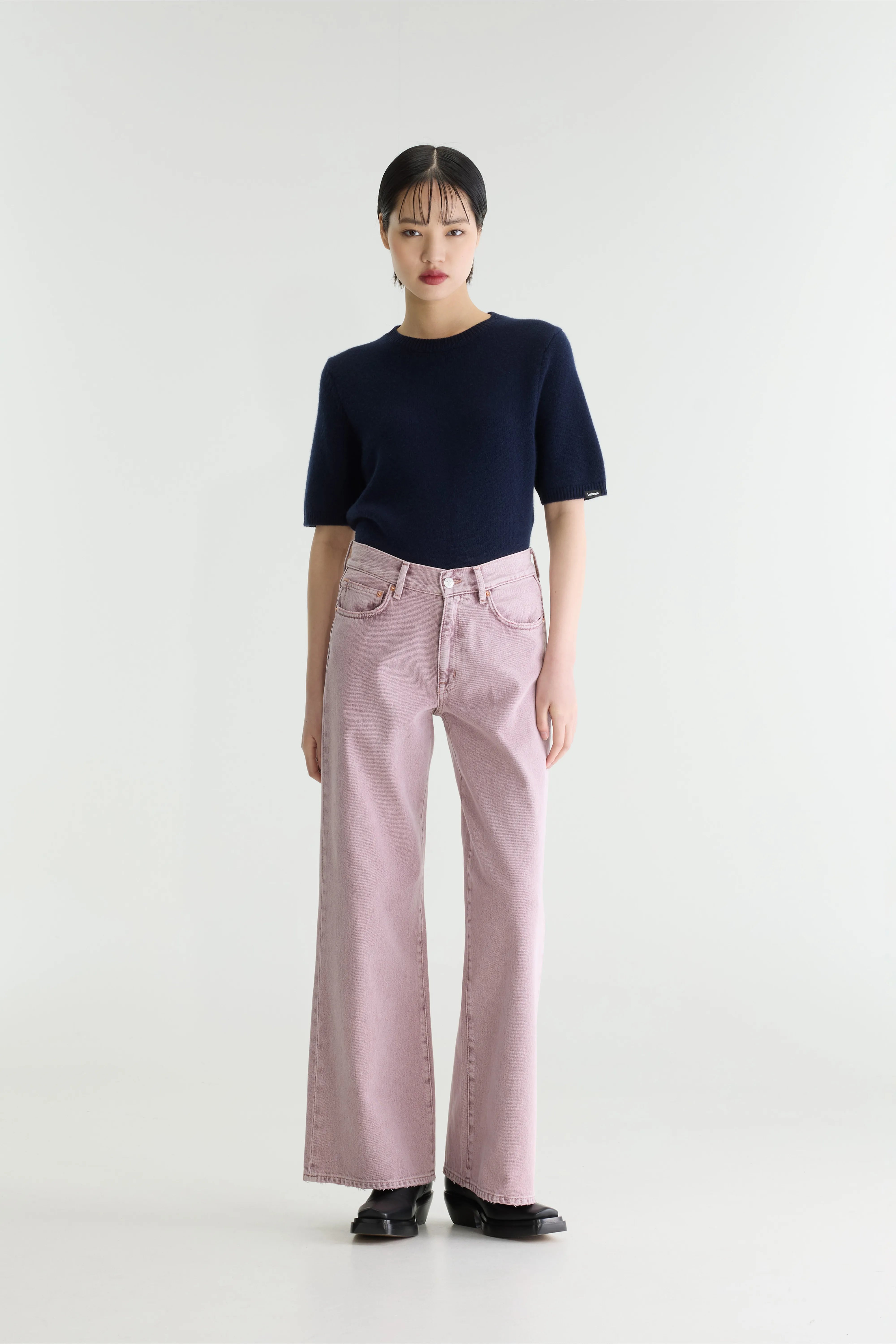 Denim N. 97 - wide jeans (262 / W / PINK SNOW)