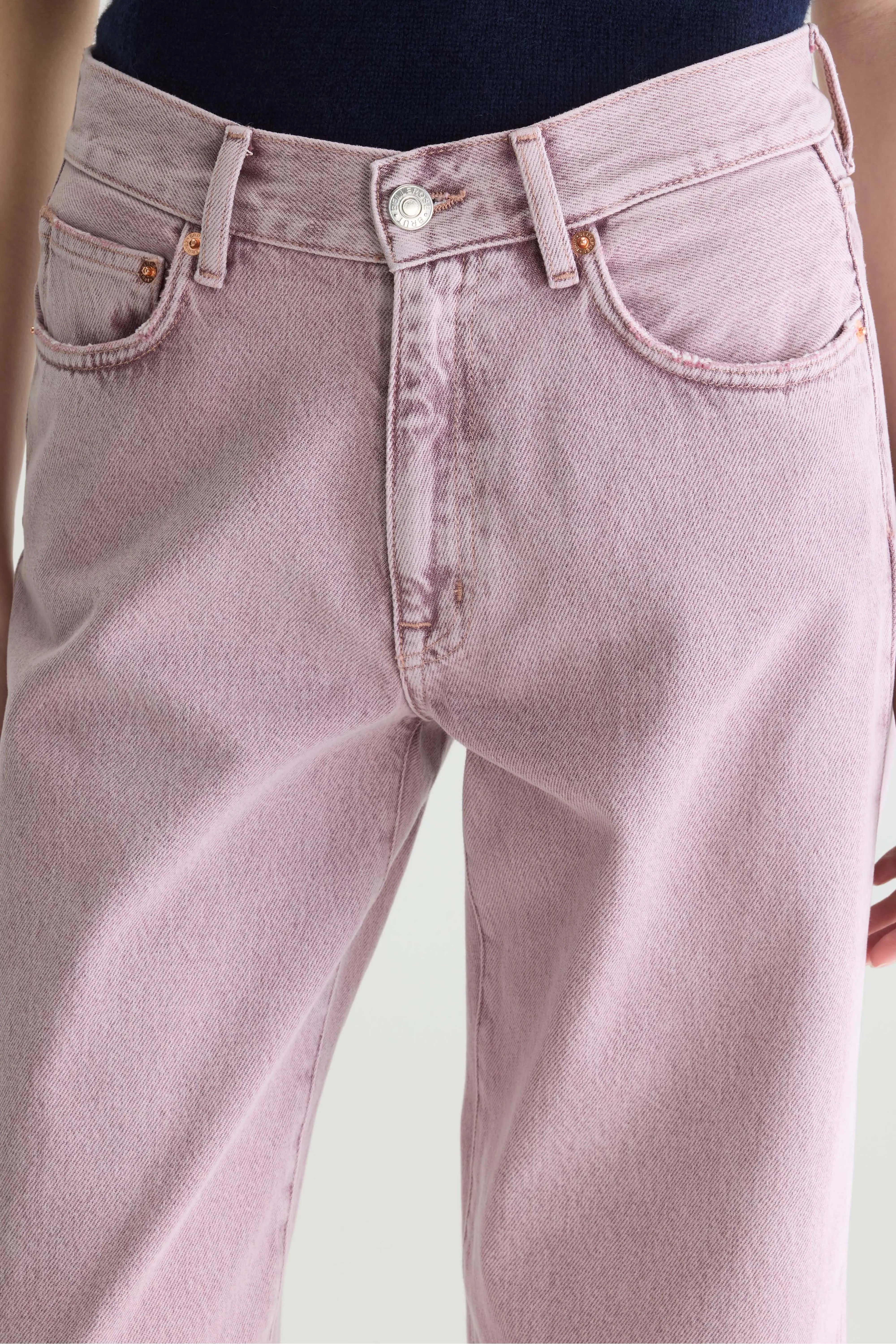 Denim N. 97 - wide jeans (262 / W / PINK SNOW)