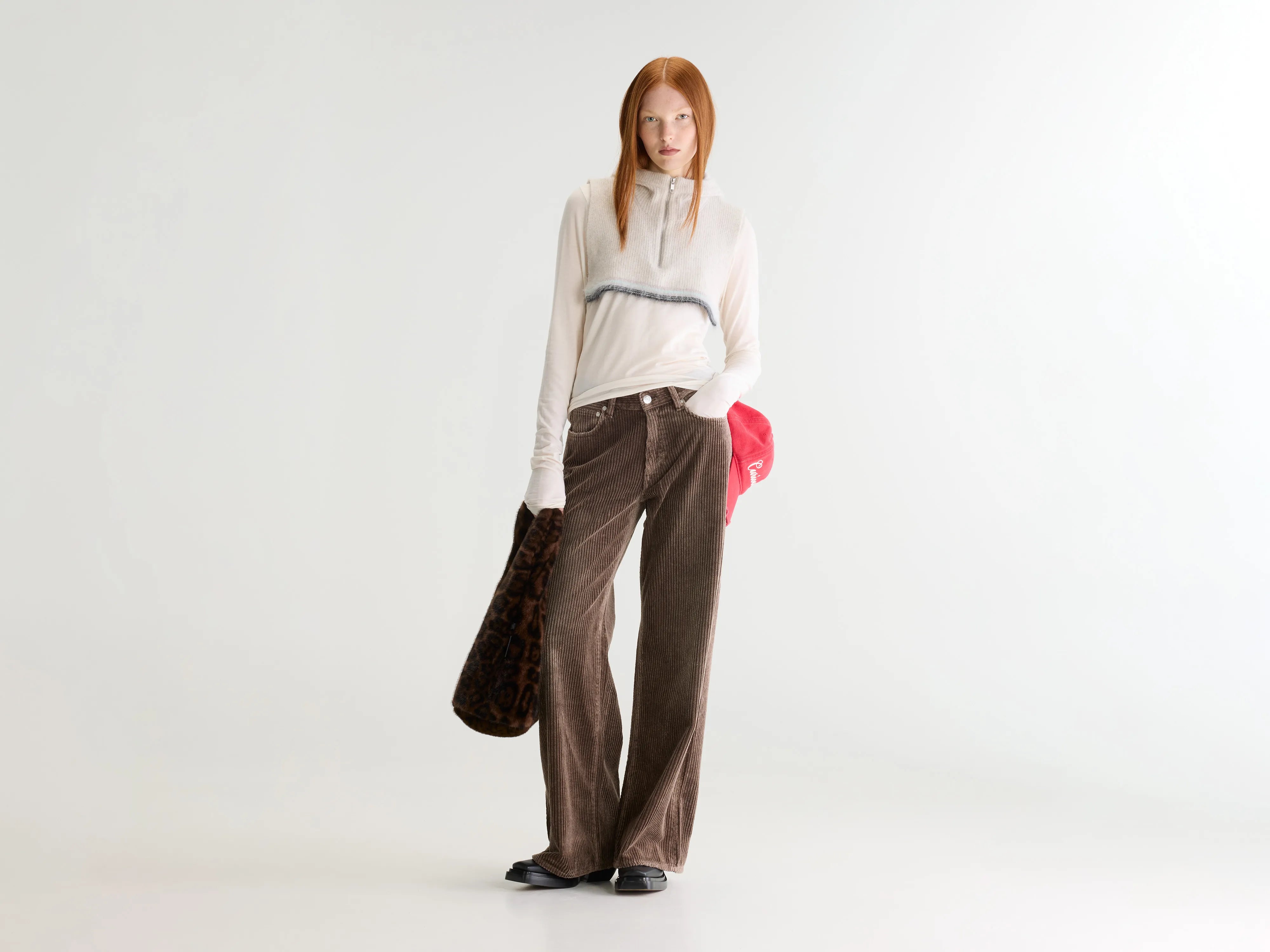 Denim N. 97 - wide jeans (262 / W / COFFEE)