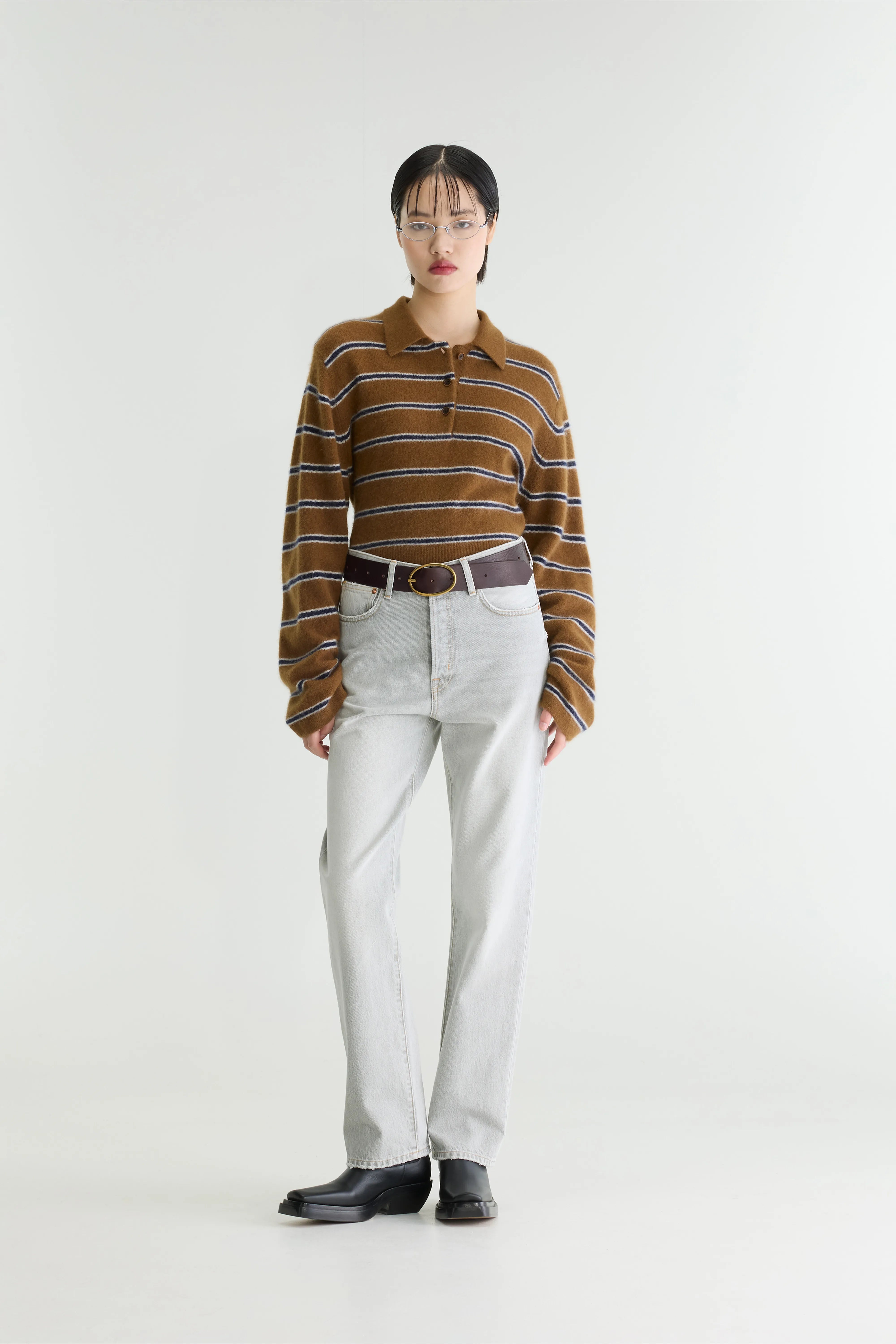 Denim N. 35 - rechte jeans (262 / W / ICE GREY BLEACH)