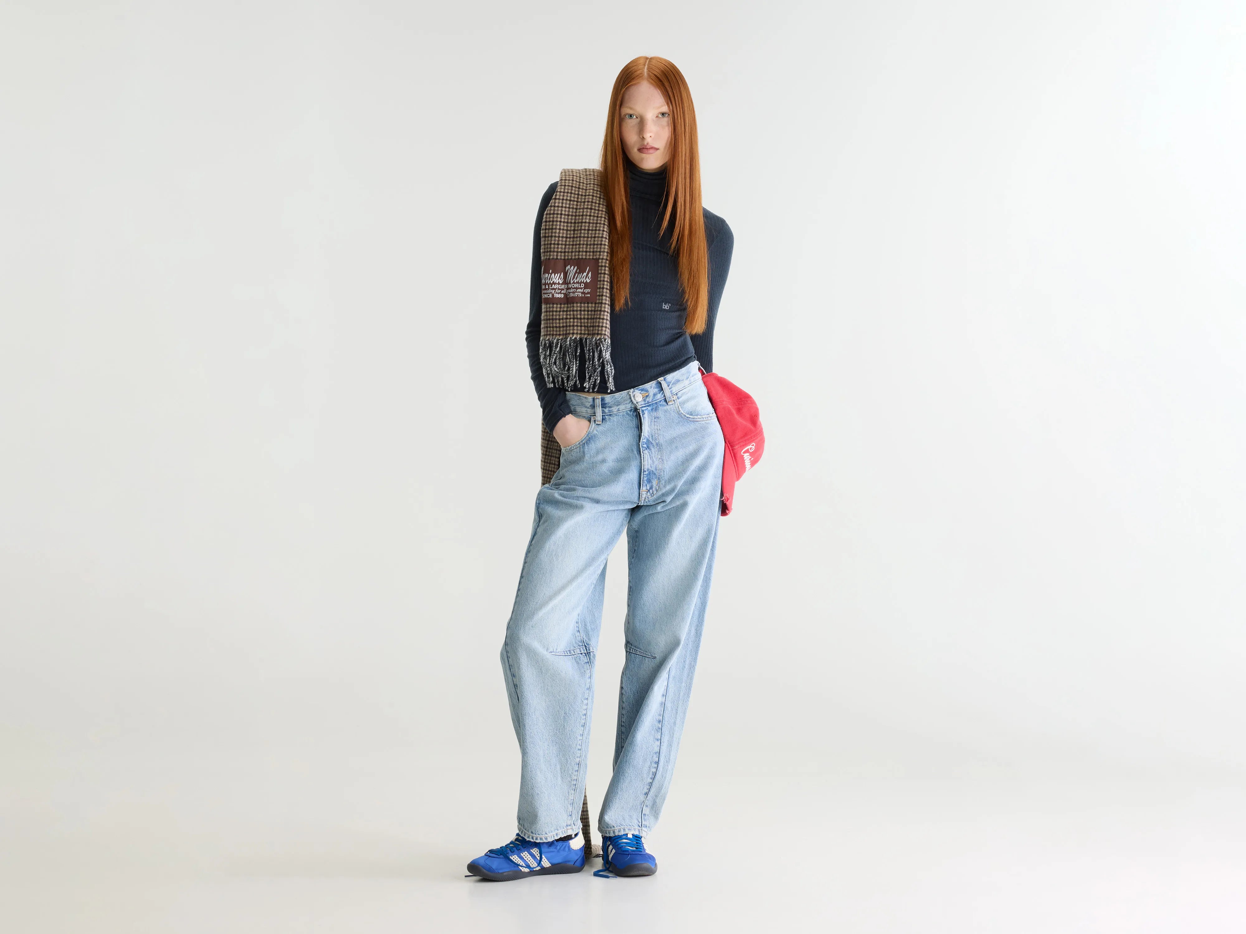 Denim N. 82 - balloon jeans (262 / W / BLUE BLEACH)