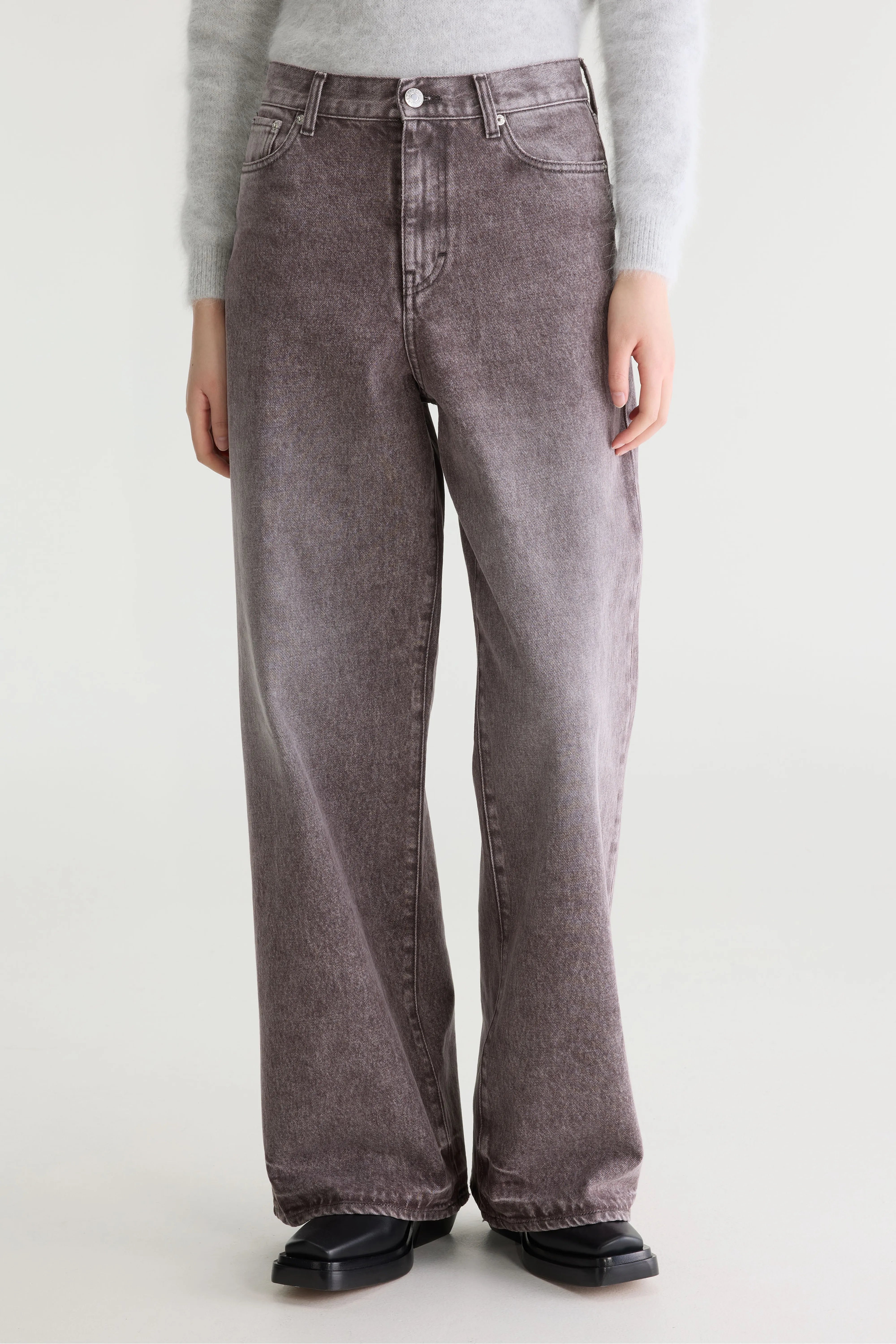 Jean large - Denim N. 64 (262 / W / USED BURGUNDY)