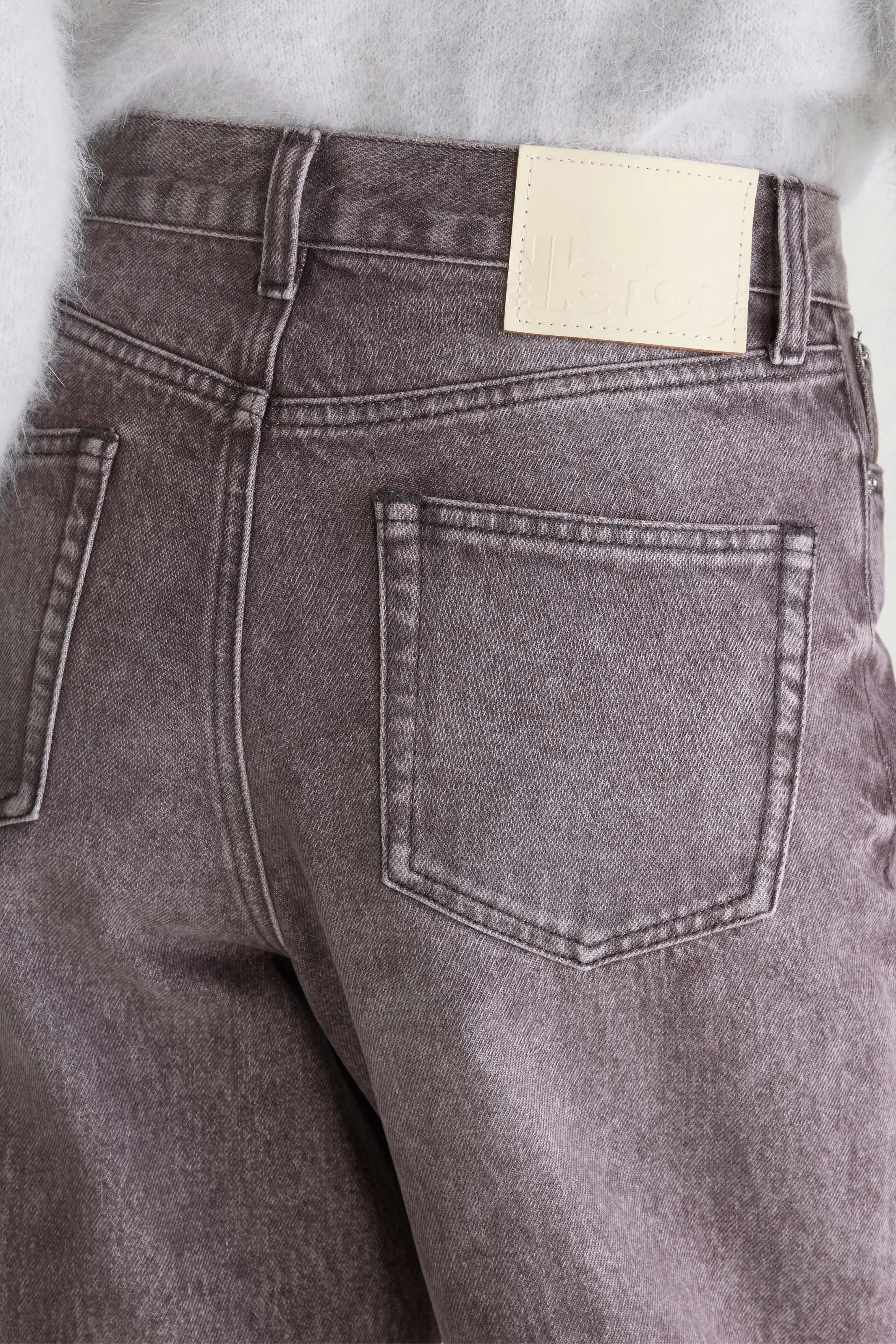 Jean large - Denim N. 64 (262 / W / USED BURGUNDY)