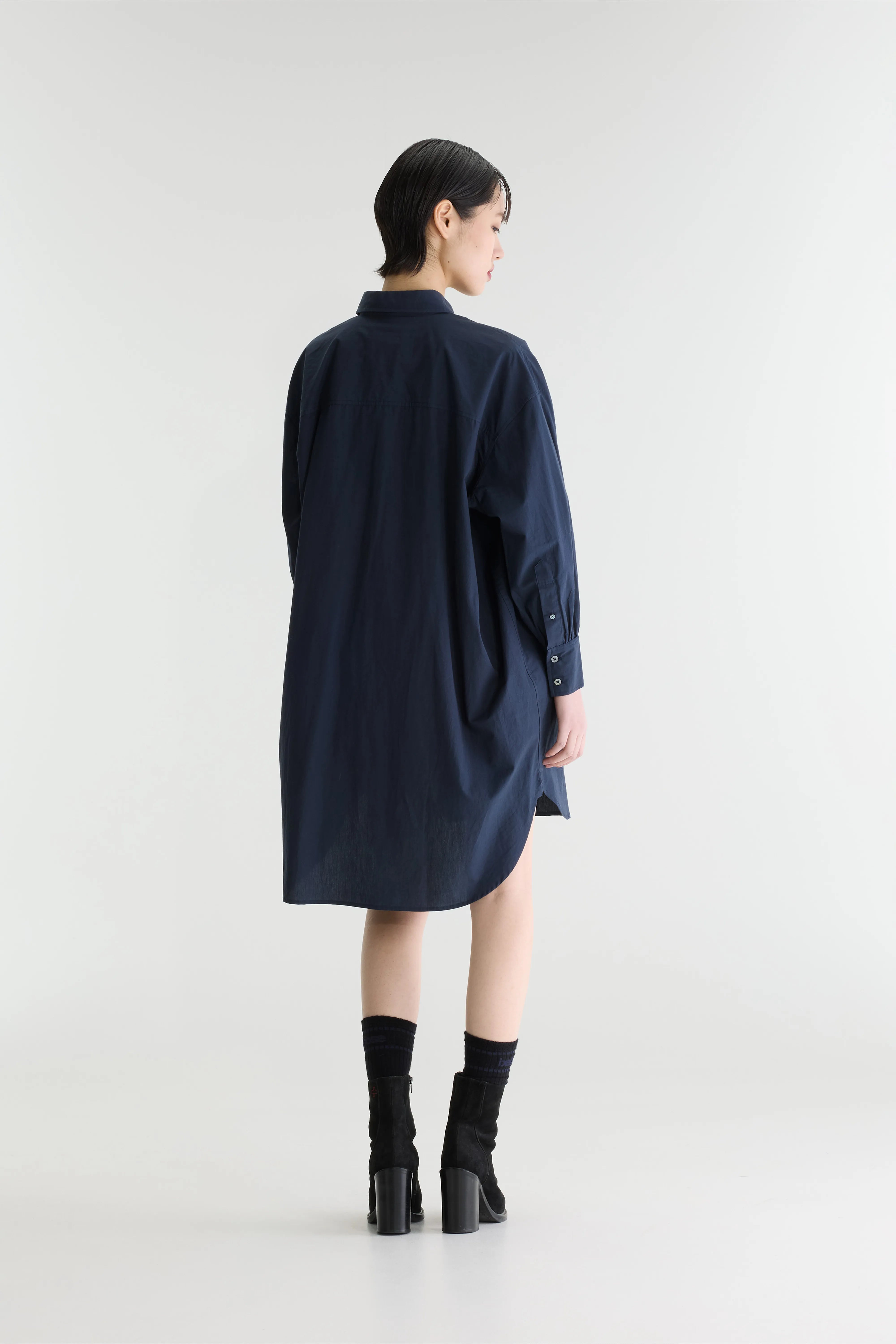 Robe d'inspiration smoking Kaat (262 / W / NAVY)