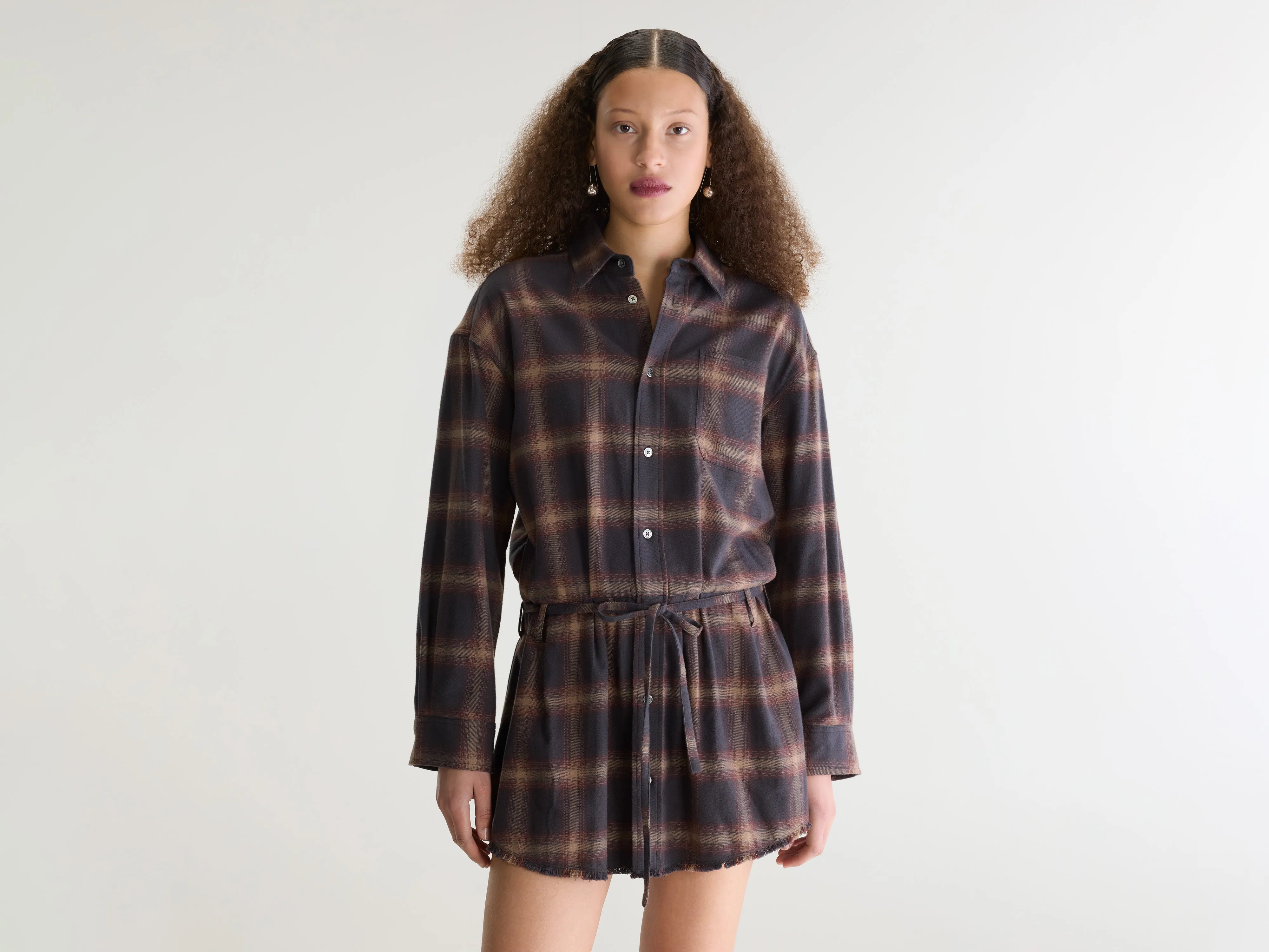 Robe chemise à carreaux Jarvis (262 / W / CHECK A)