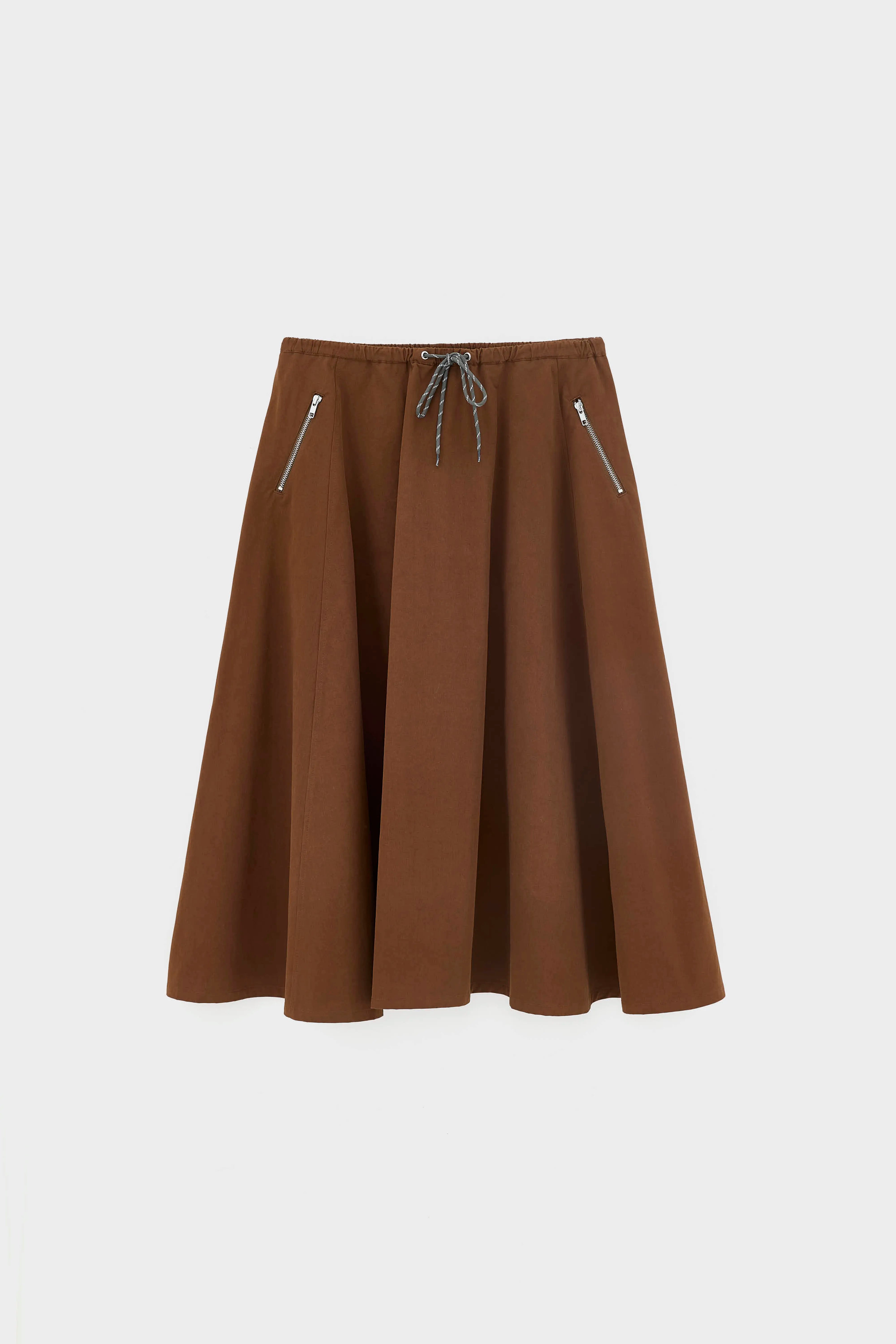 Harlin relaxed midi skirt (262 / W / MOCCA)
