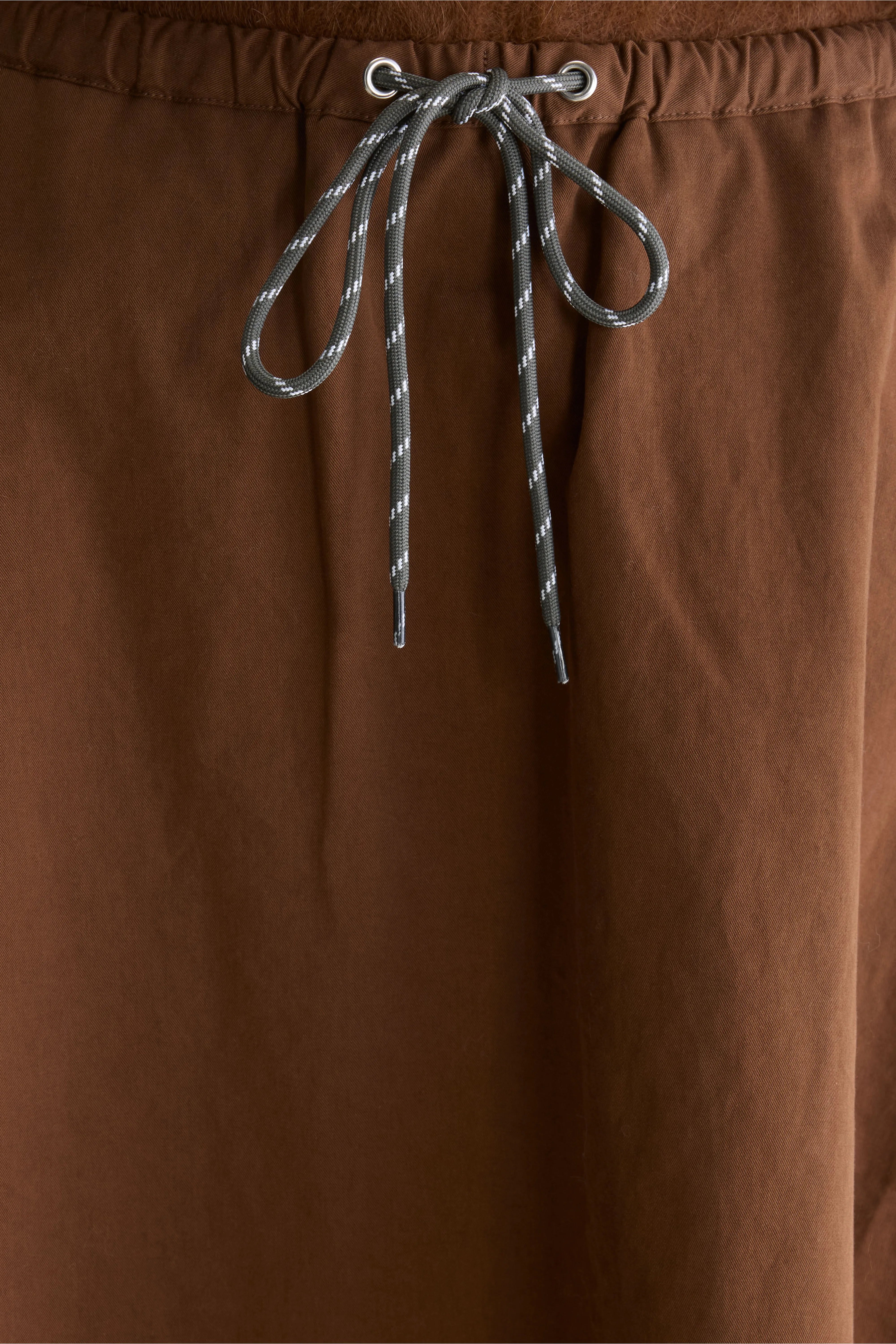 Harlin relaxed midi skirt (262 / W / MOCCA)