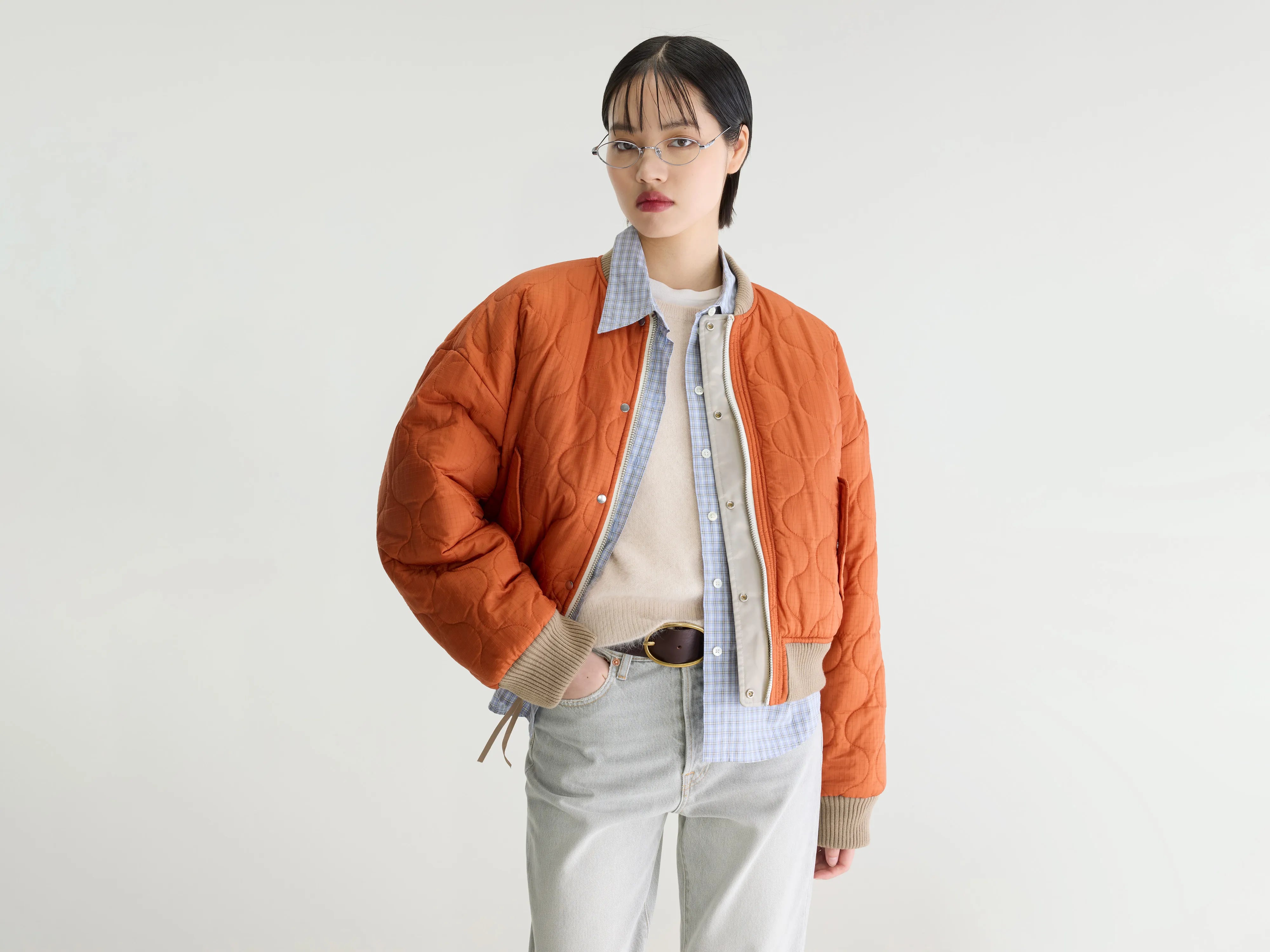 Jasher bomber jacket (262 / W / NATURAL)