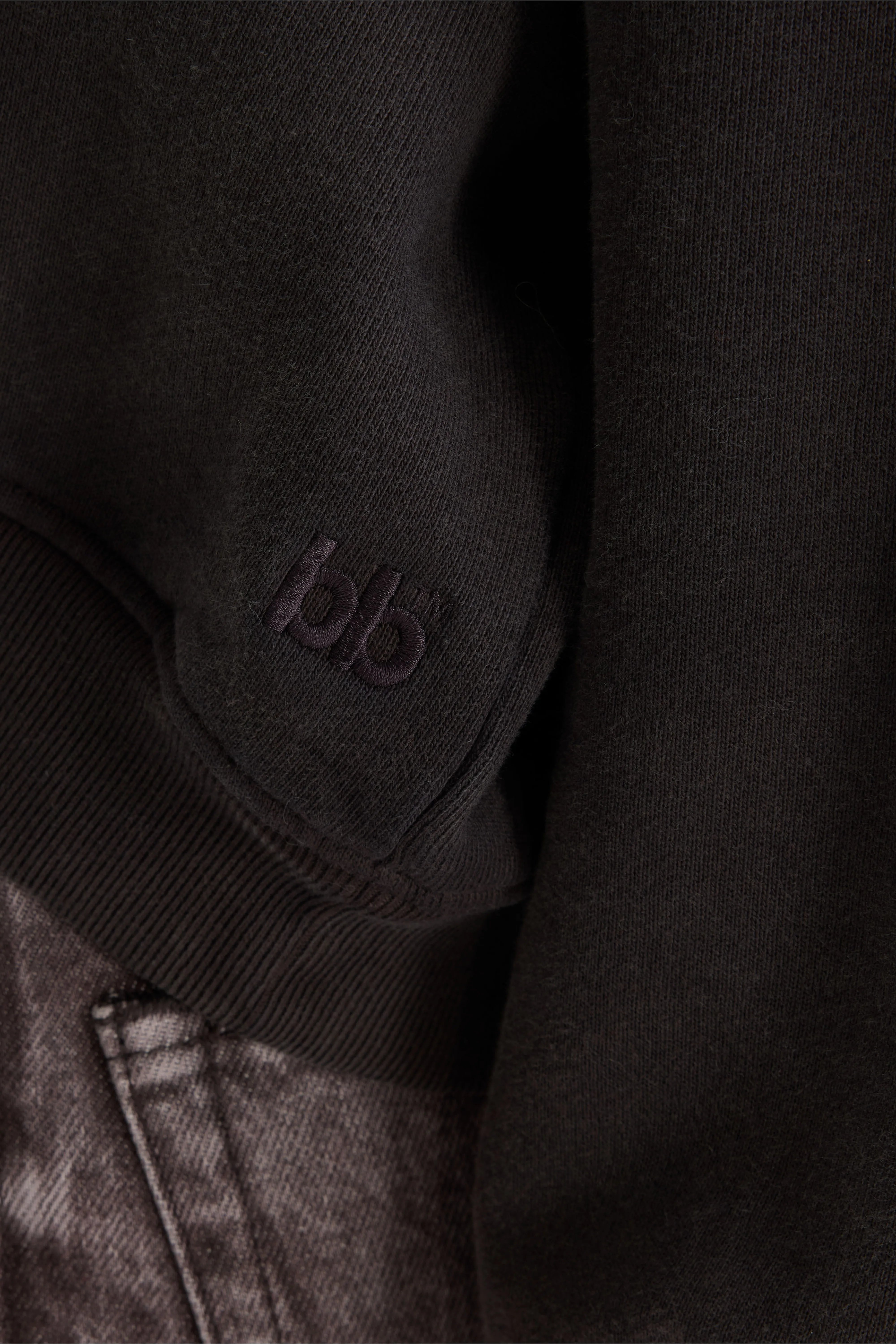 Sweatshirt court à col rond Fancy (262 / W / DARK ROAST)
