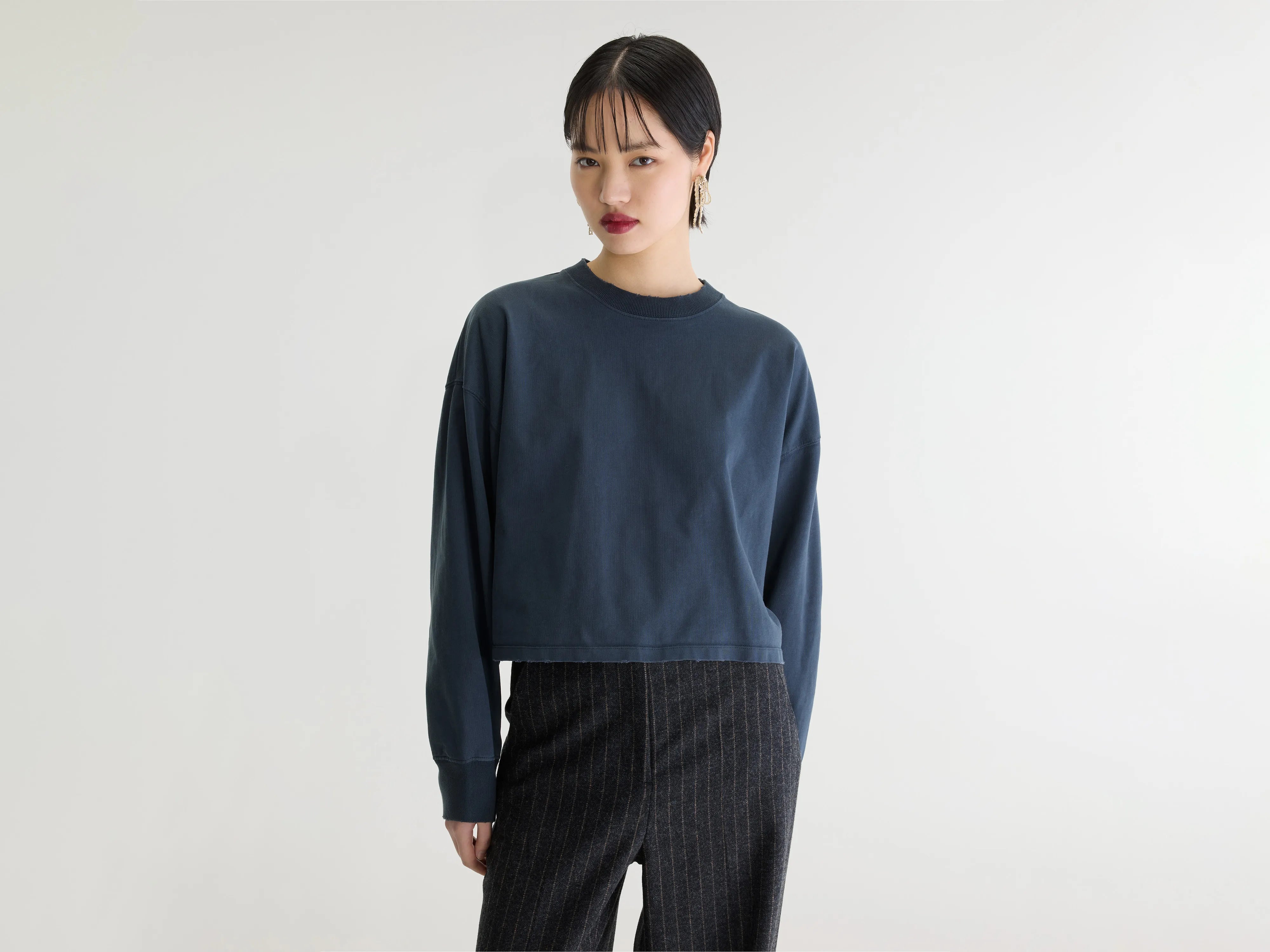 T-shirt à manches longues Franto (262 / W / NAVY)