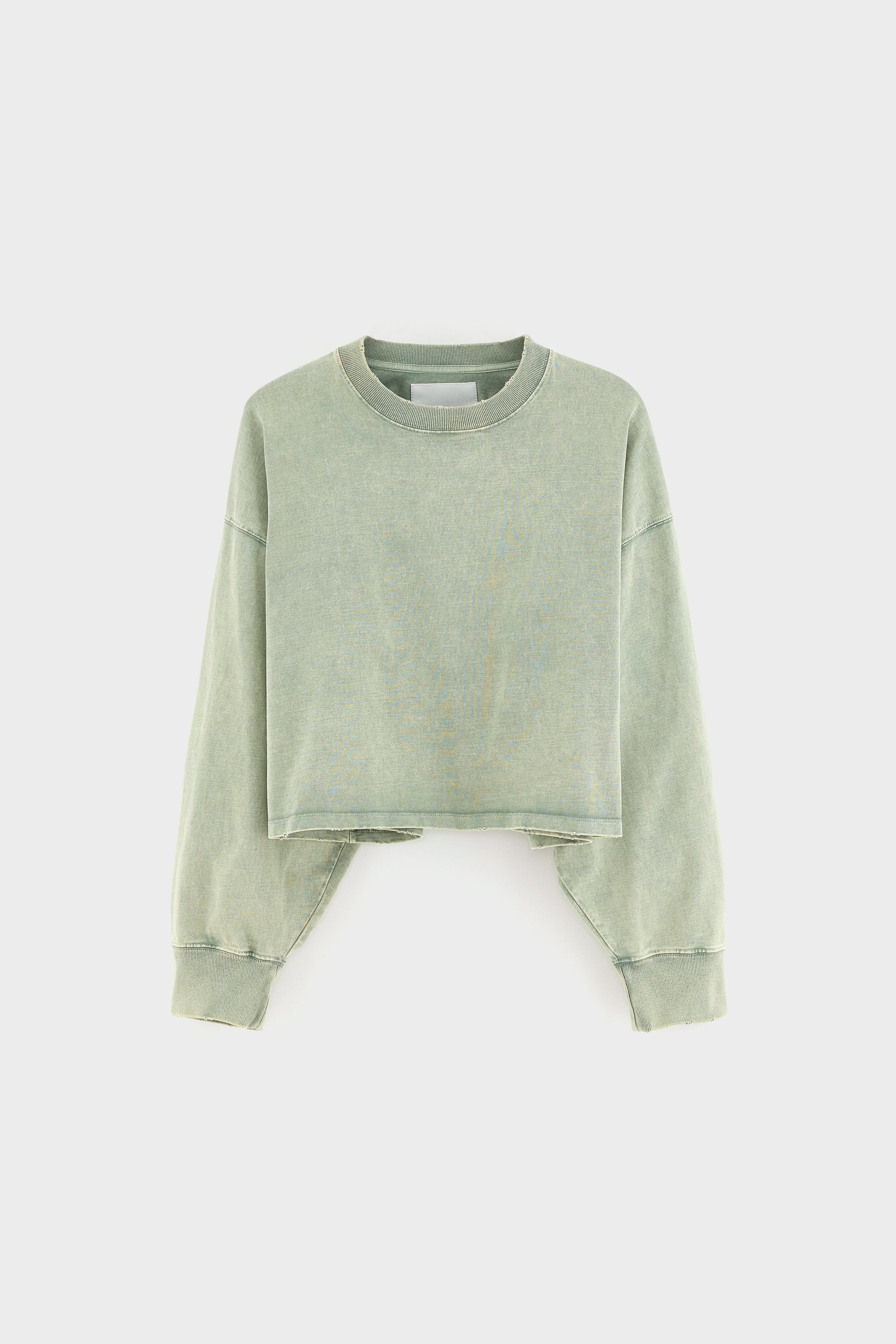Franto t-shirt met lange mouwen (262 / W / THYME)