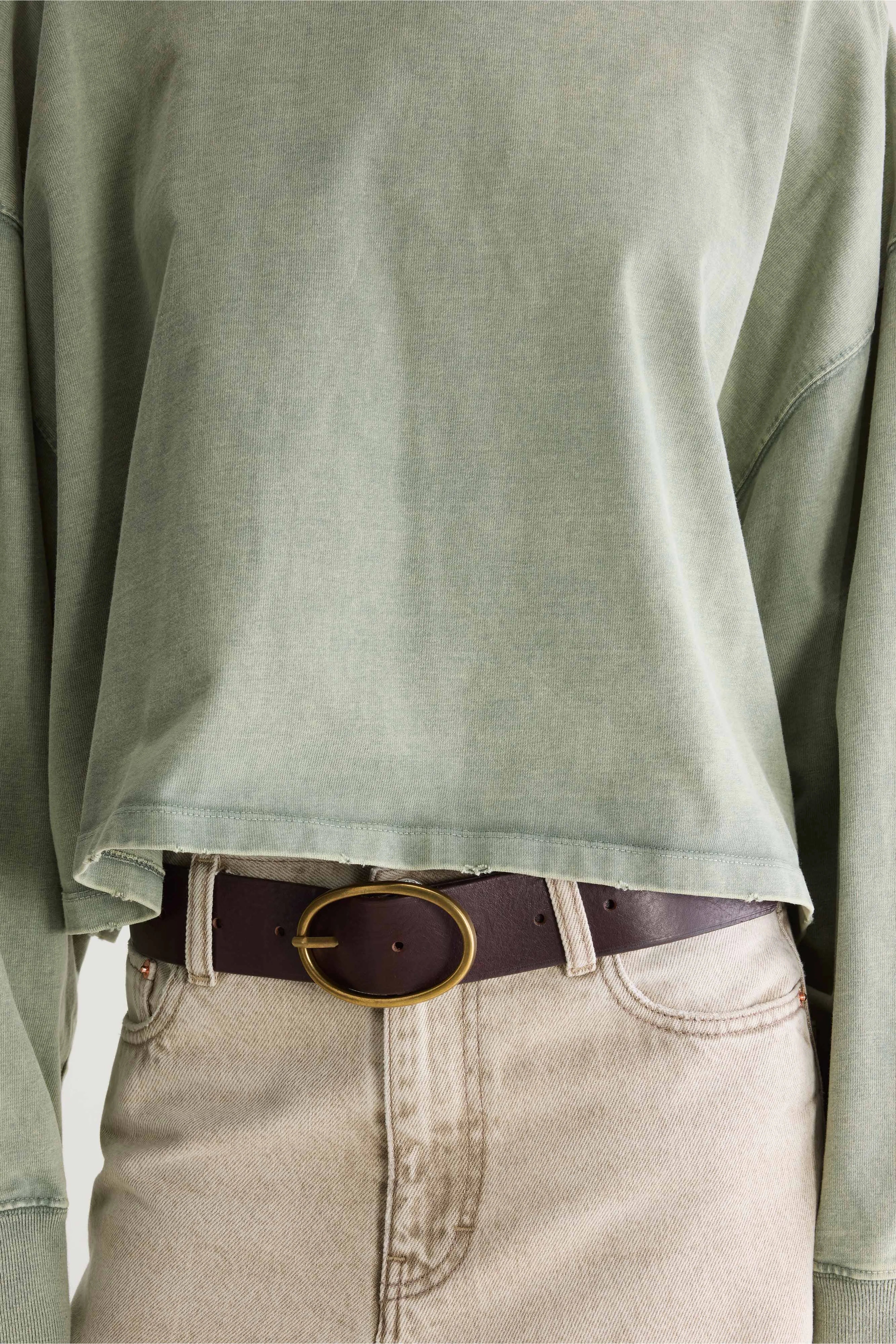 Franto t-shirt met lange mouwen (262 / W / THYME)