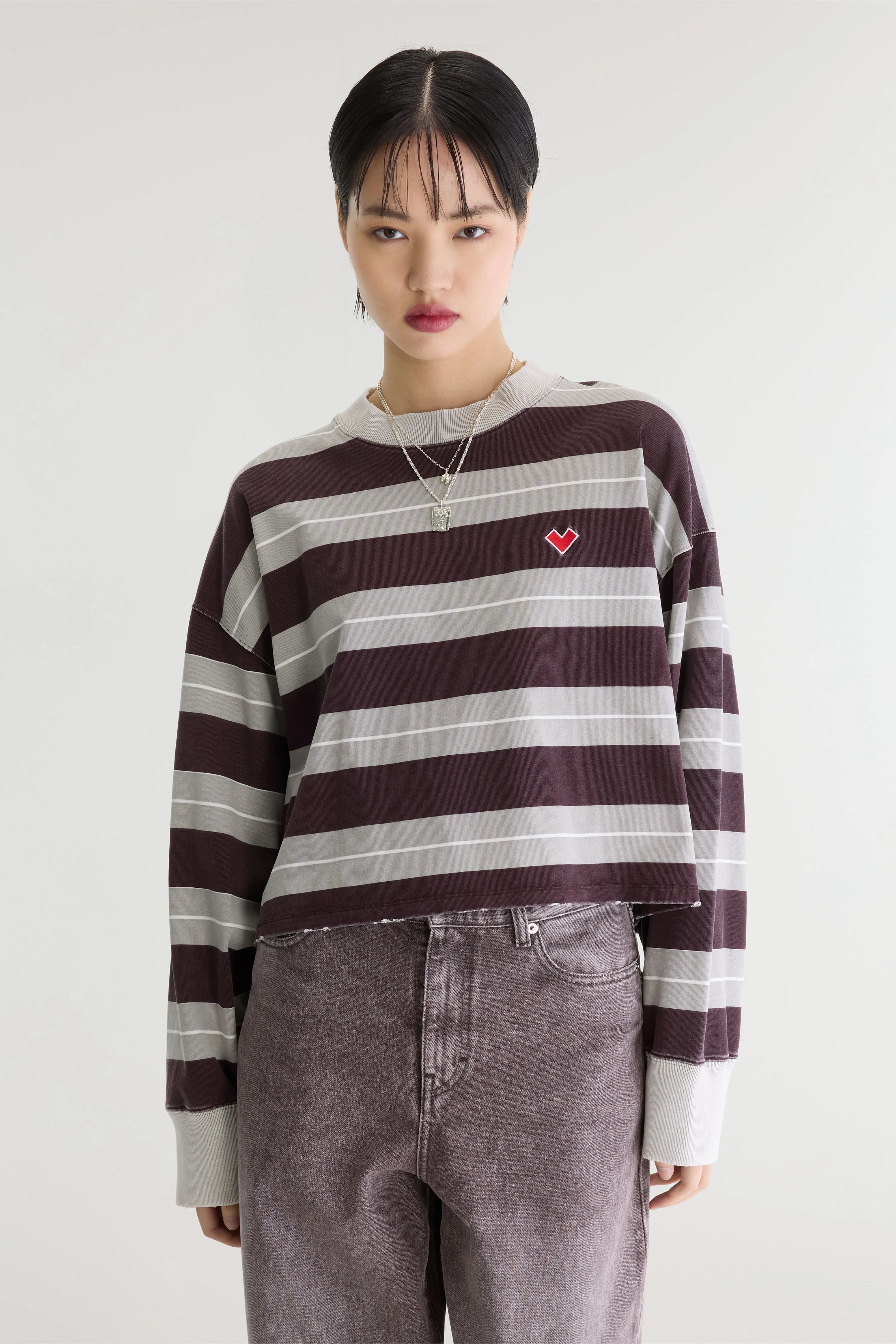 T-shirt à manches longues Franto (262 / W / STRIPE A)