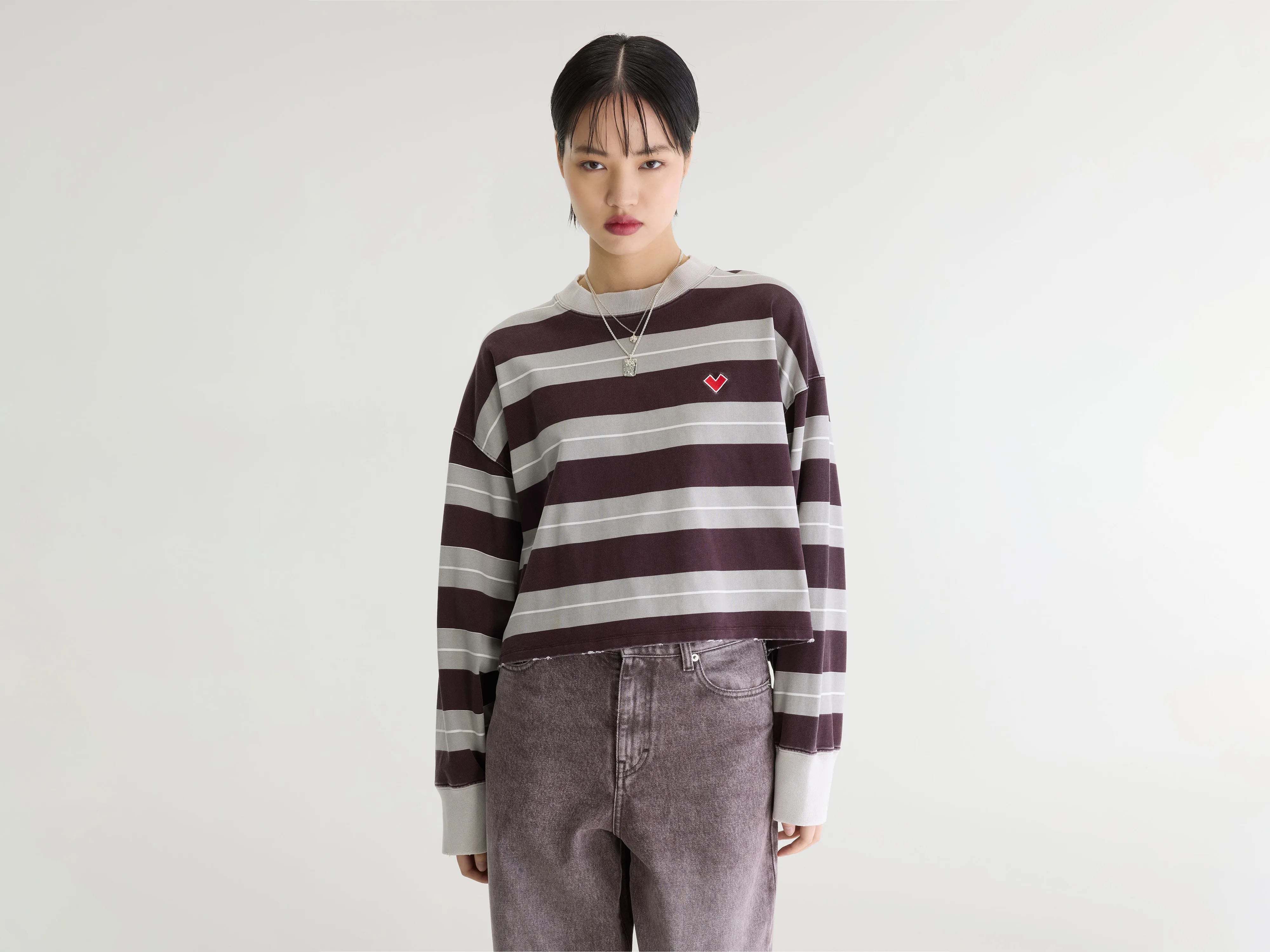 T-shirt à manches longues Franto (262 / W / STRIPE A)