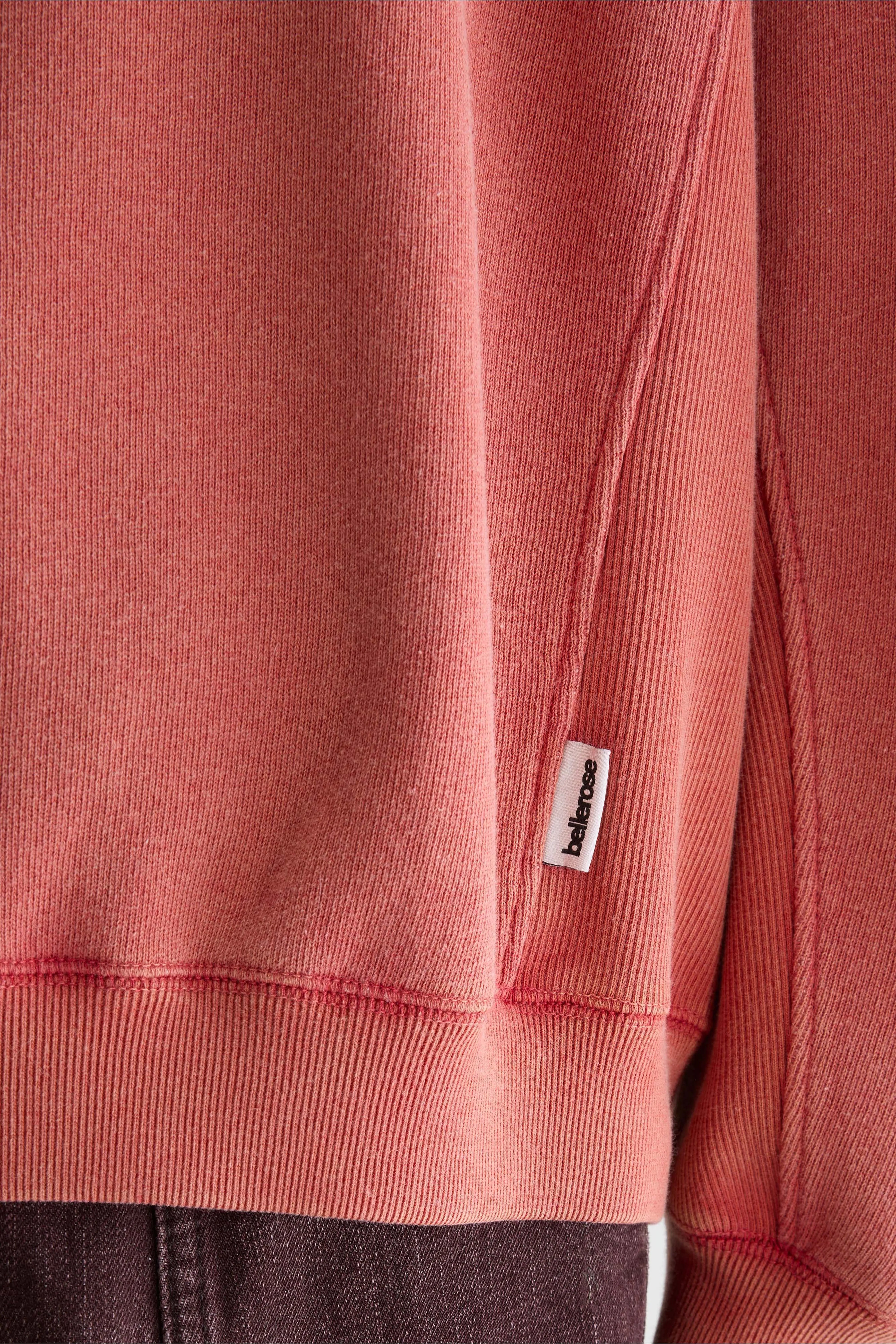 Sweatshirt col rond Flipos (262 / W / ECARLATE)