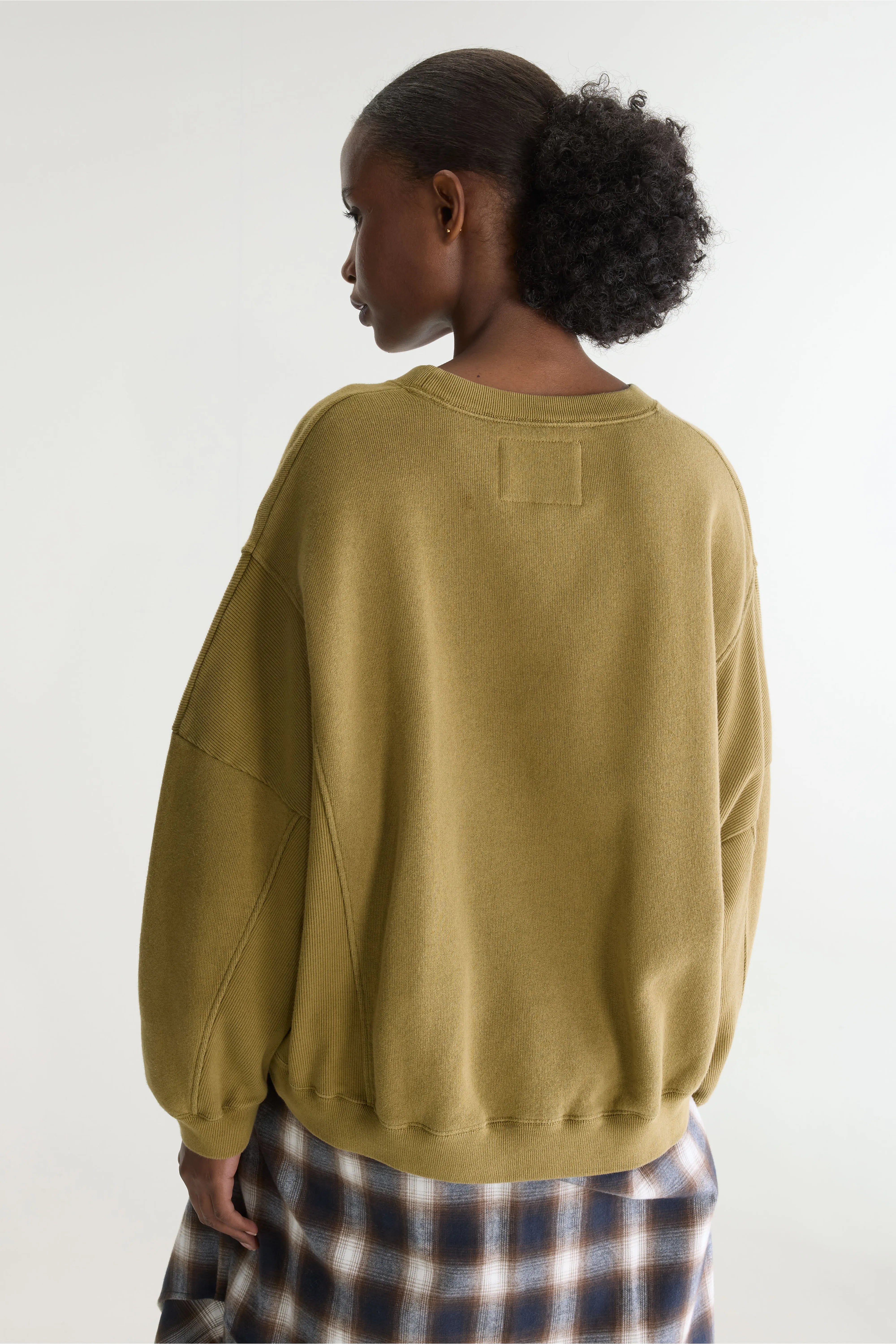 Flipos crewneck sweatshirt (262 / W / VETIVER)