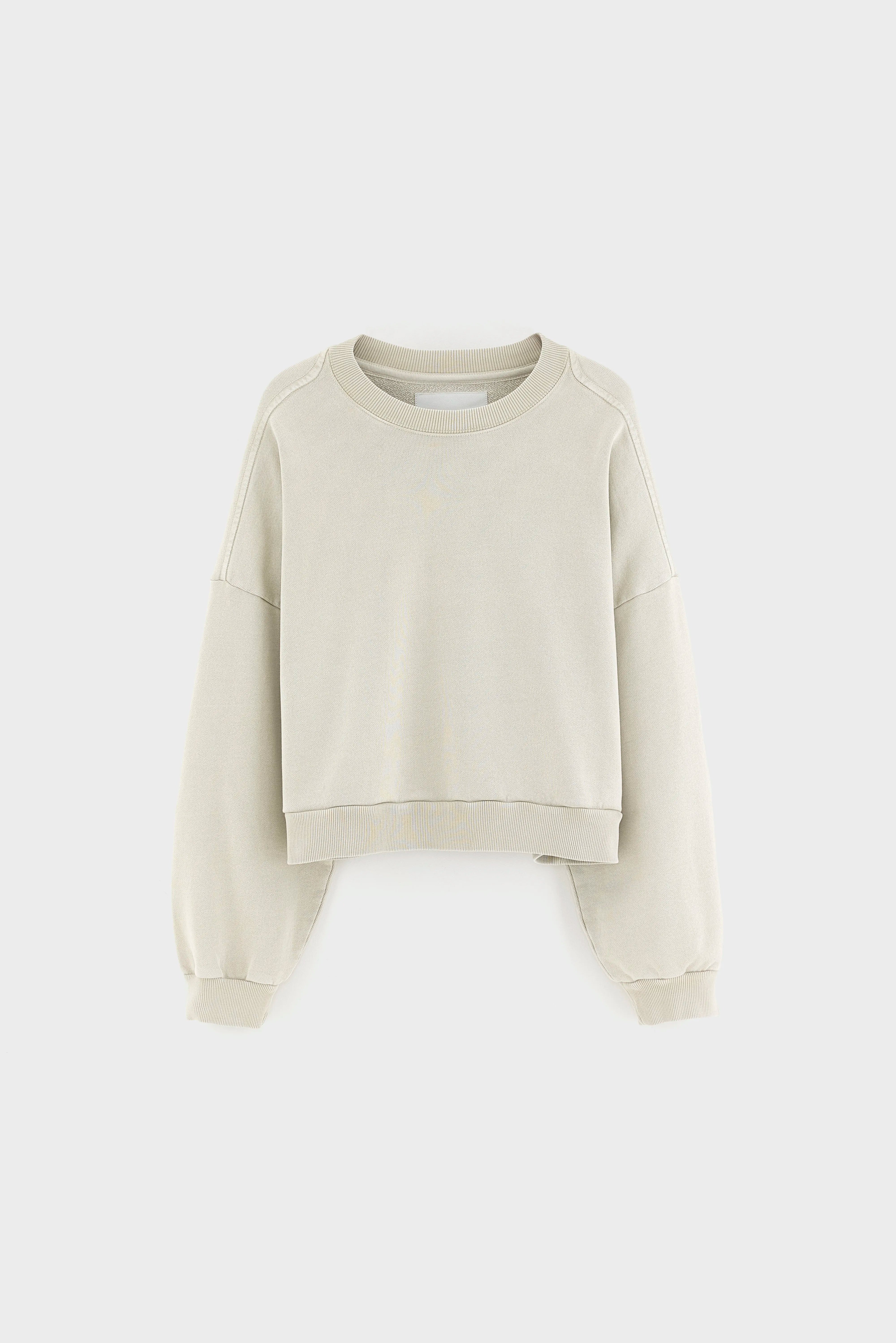 Sweatshirt boxy col rond Ferno (262 / W / NICKEL)