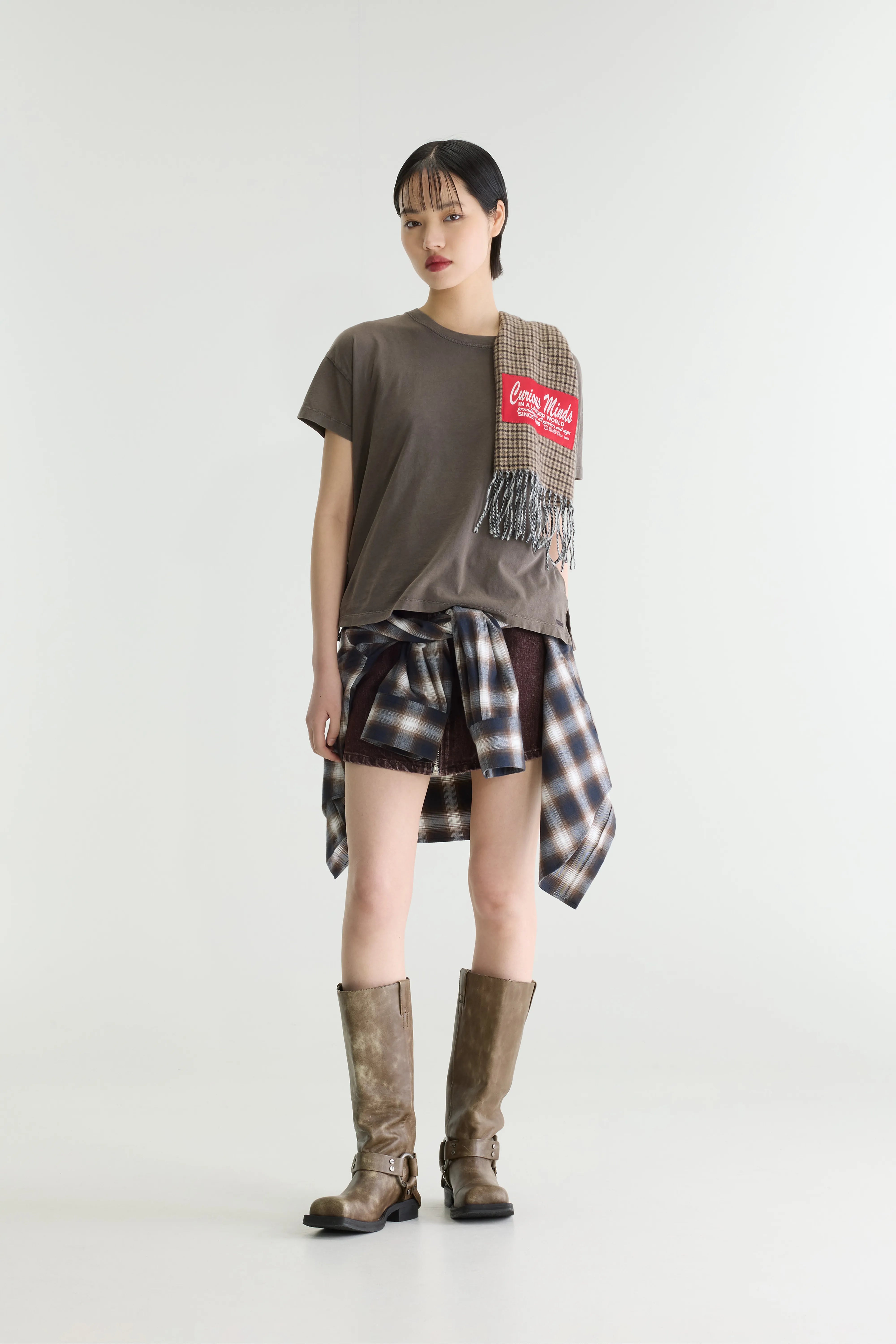 T-shirt à manches courtes Felia (262 / W / DARK ROAST)