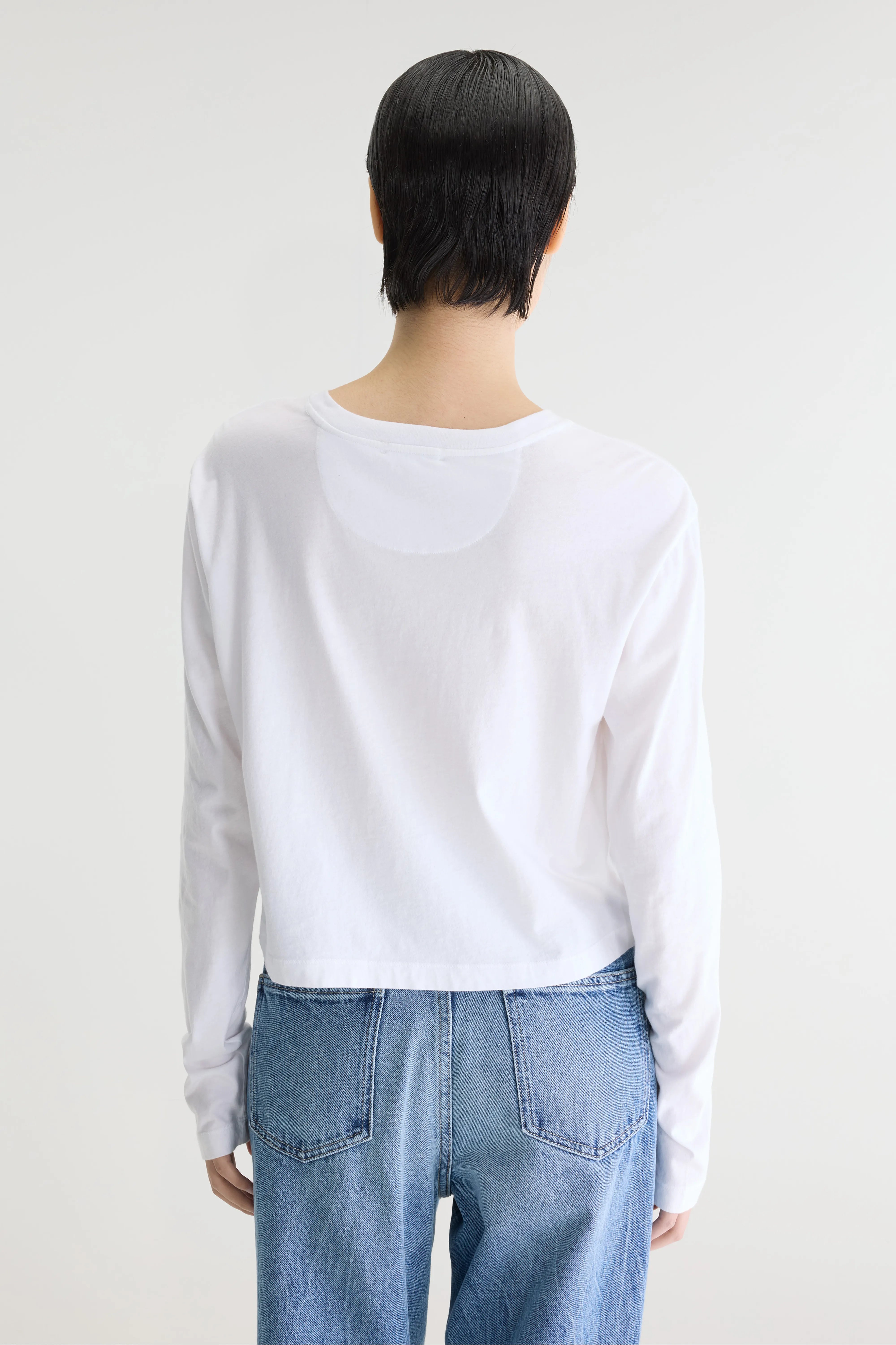 Fuele t-shirt met lange mouwen (262 / W / WHITE)
