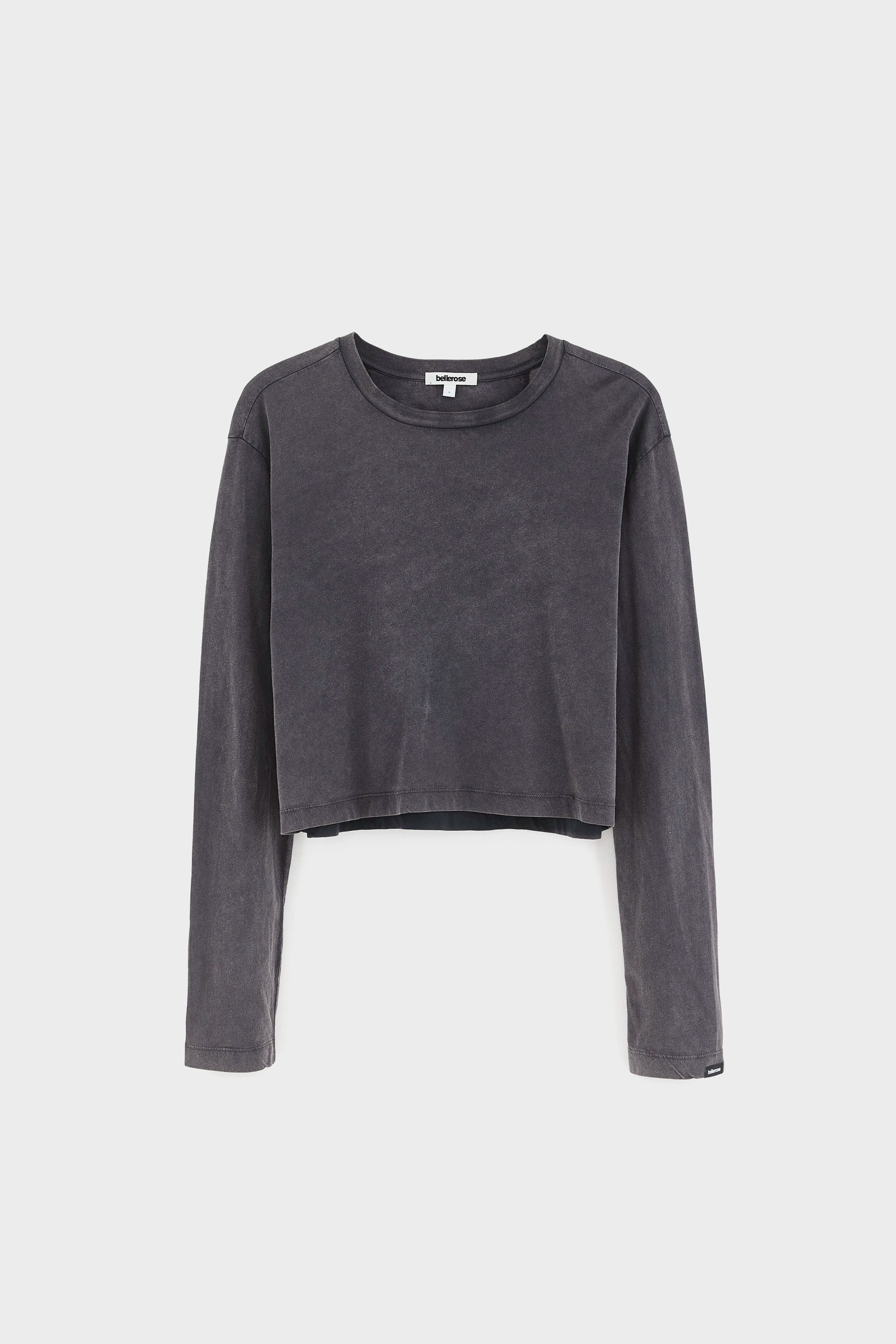 Fuele t-shirt met lange mouwen (262 / W / BLACK BEAUTY)