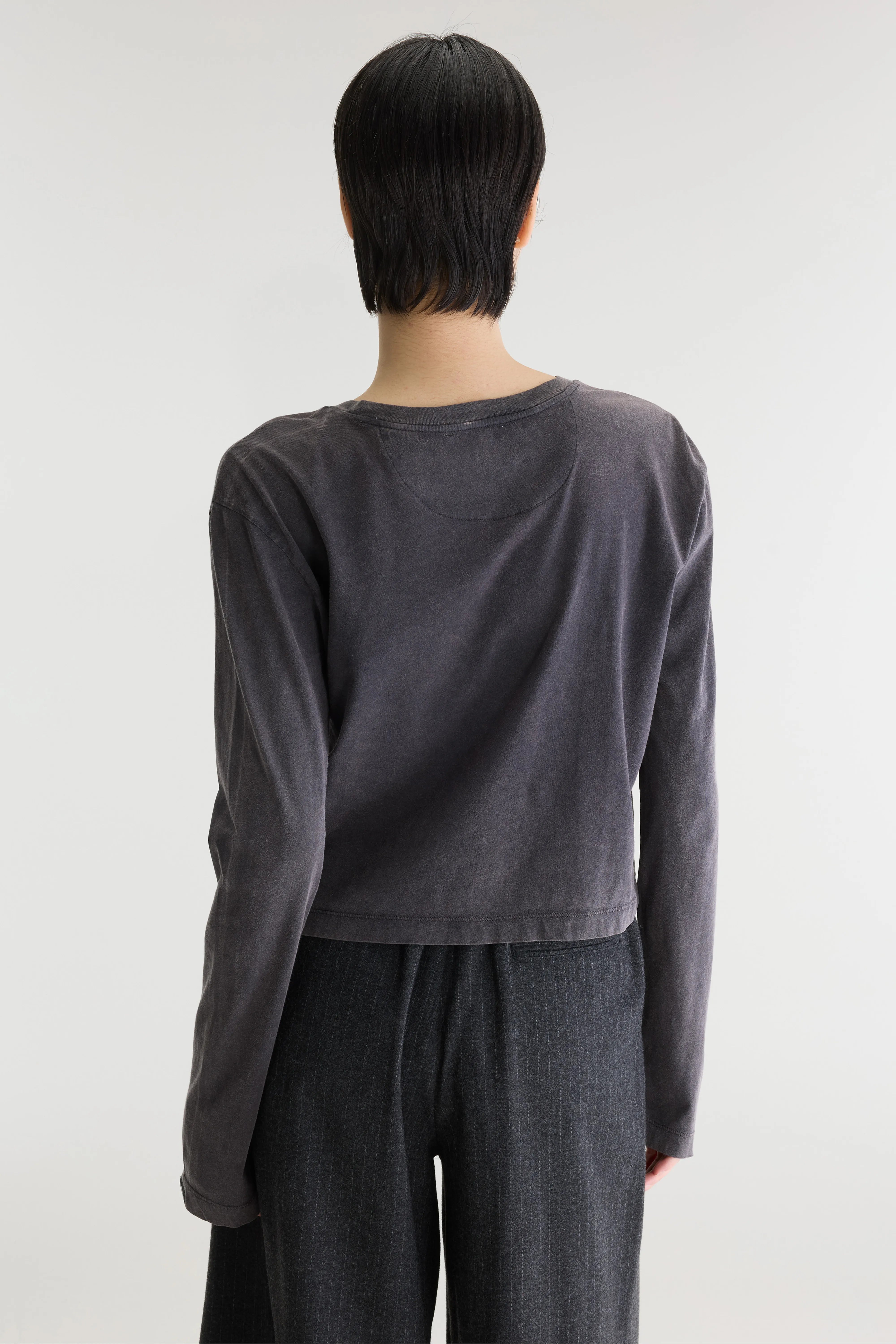 Fuele t-shirt met lange mouwen (262 / W / BLACK BEAUTY)