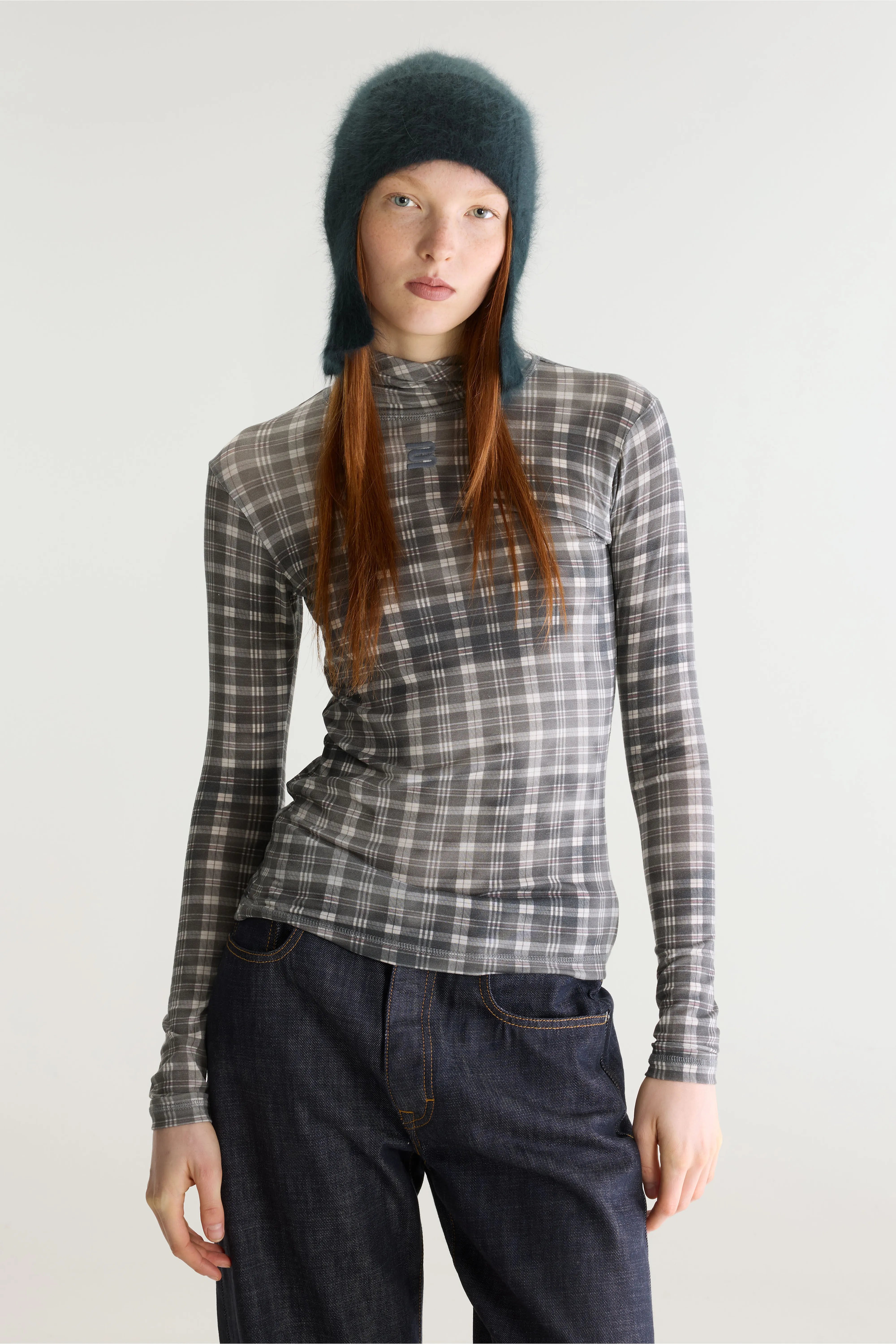 T-shirt slim Vinny (262 / W / CHECK A)
