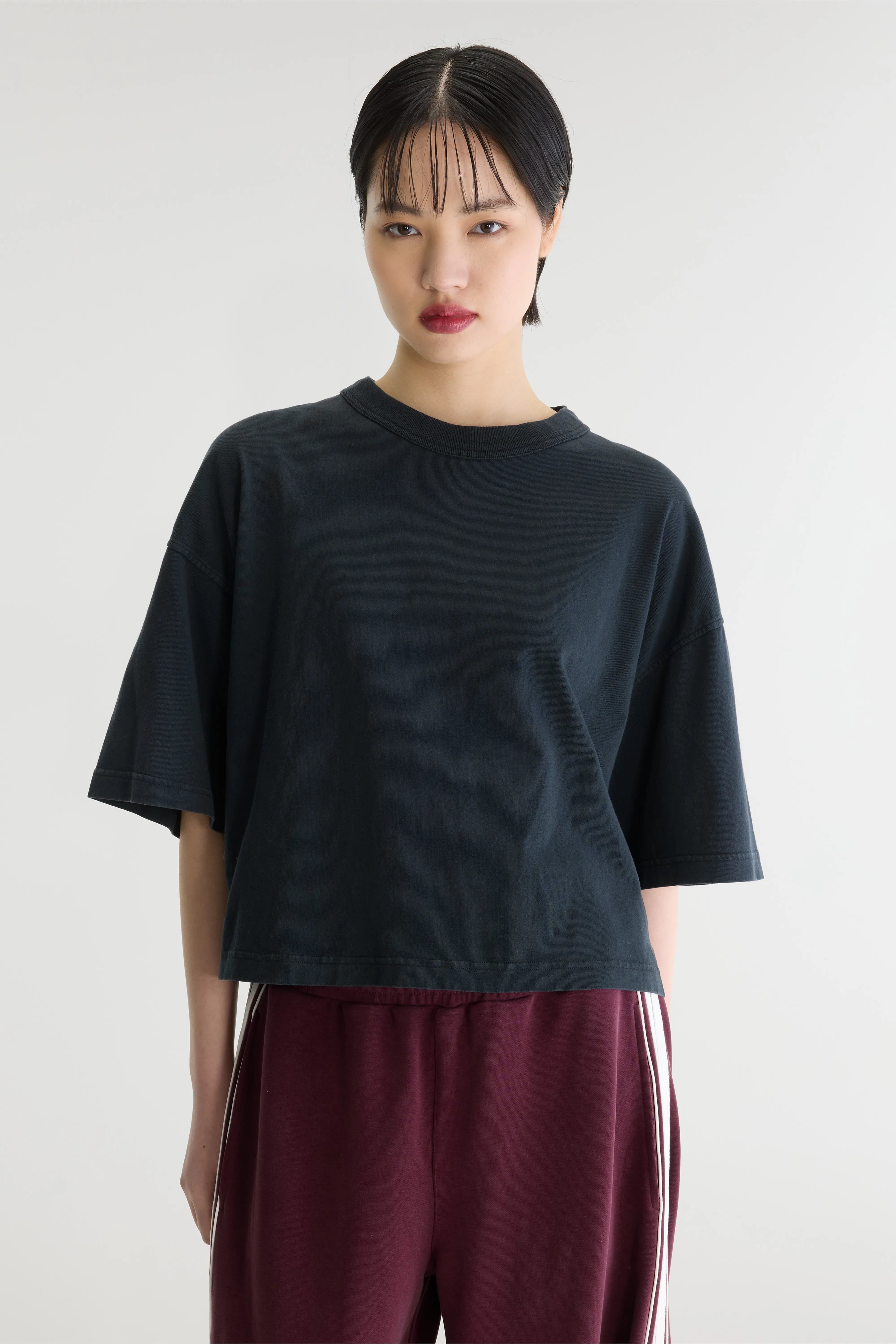 Voss t-shirt met korte mouwen (262 / W / BLACK BLUE)