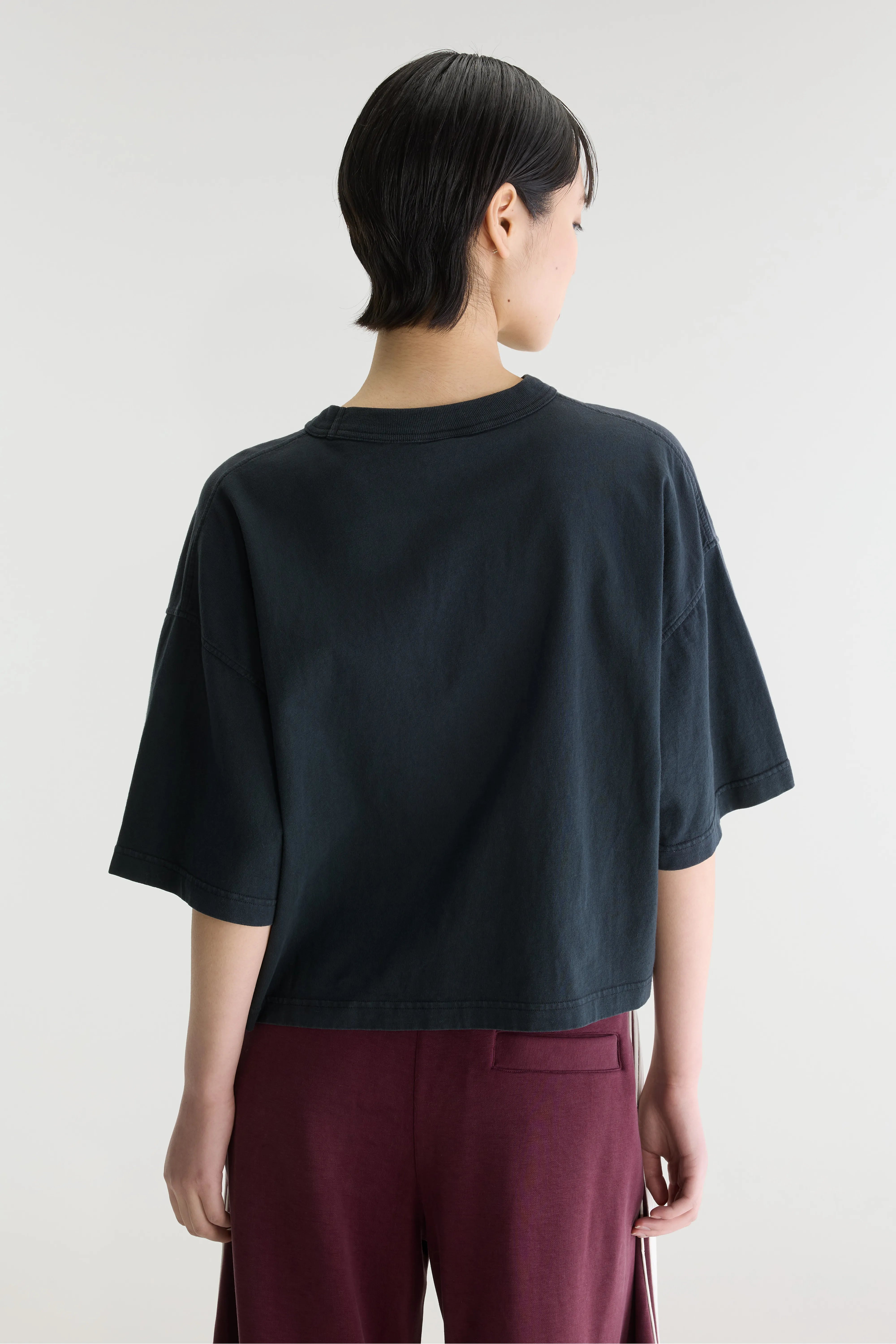 Voss t-shirt met korte mouwen (262 / W / BLACK BLUE)