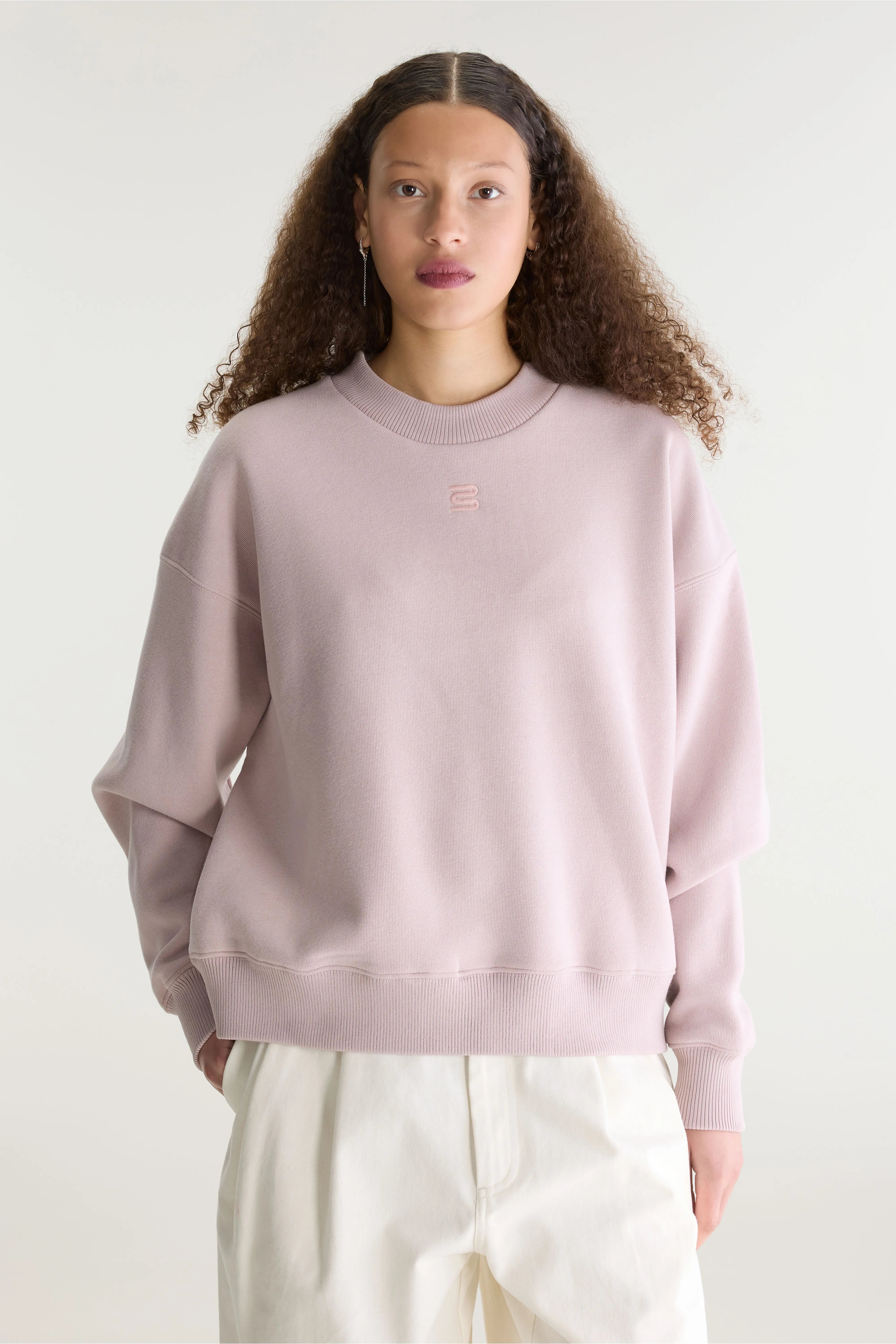 Sweatshirt col rond Temi (262 / W / GLYCINE)