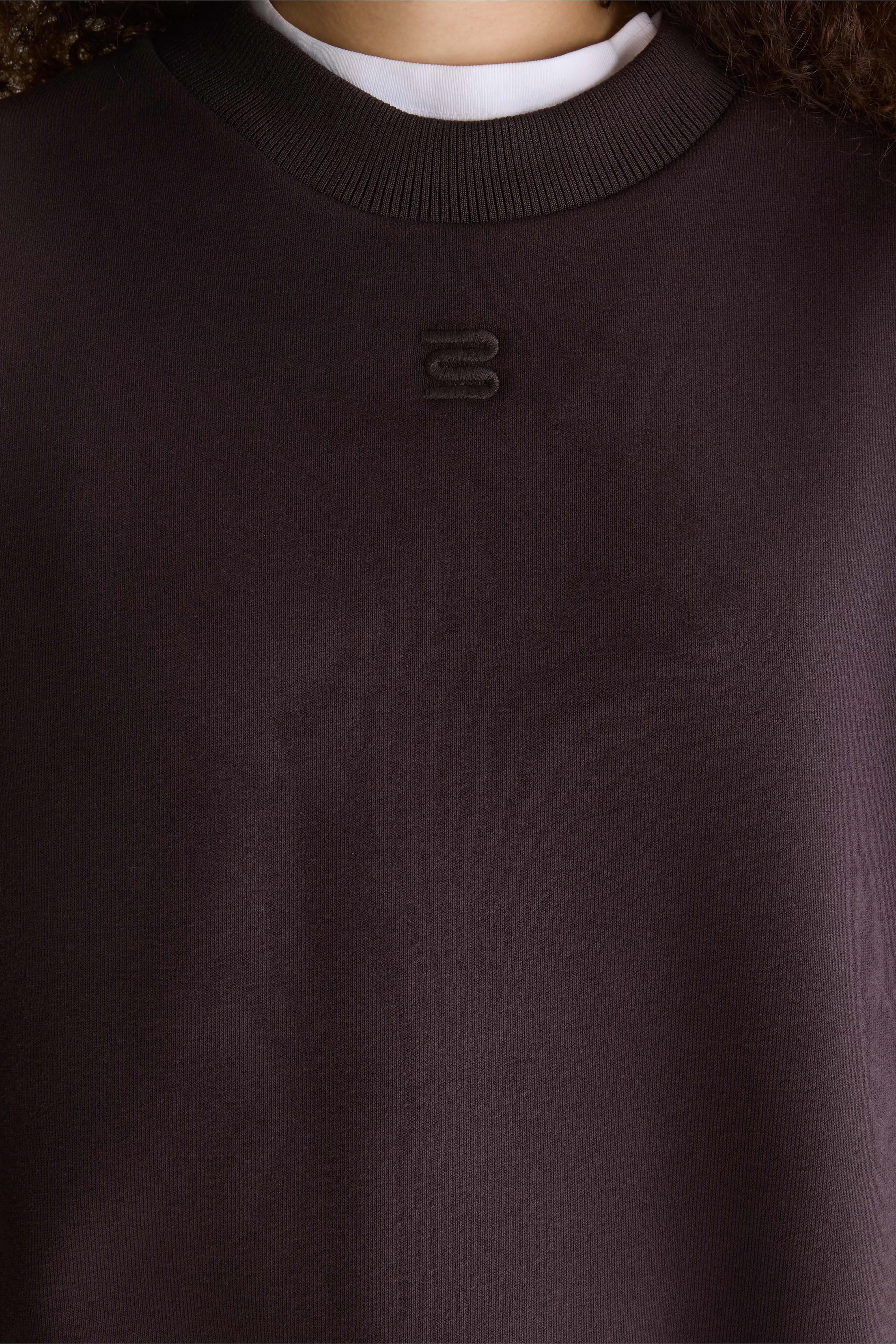 Sweatshirt col rond Temi (262 / W / DARK ROAST)