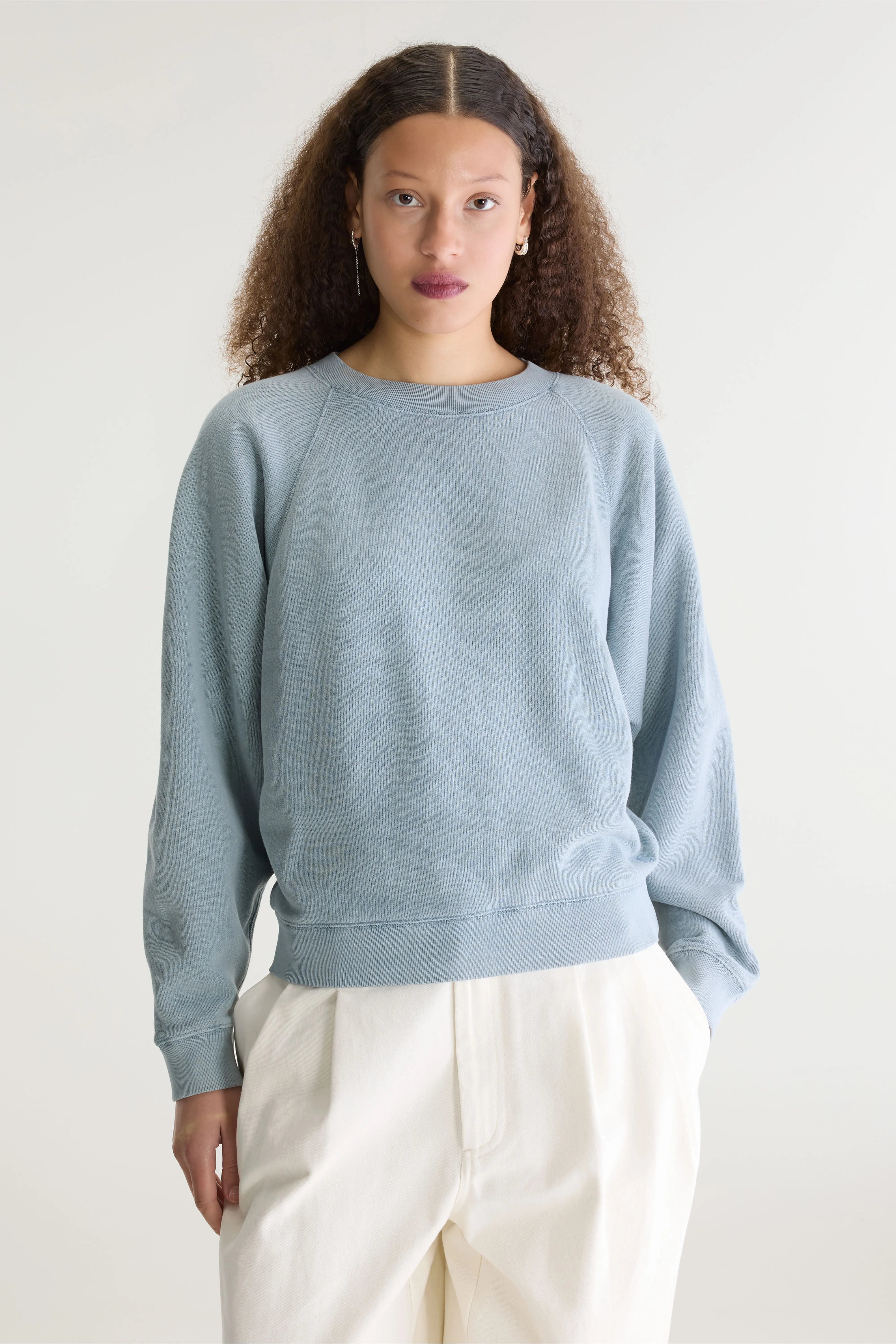 Fella relaxte sweatshirt (262 / W / METAL BLUE)