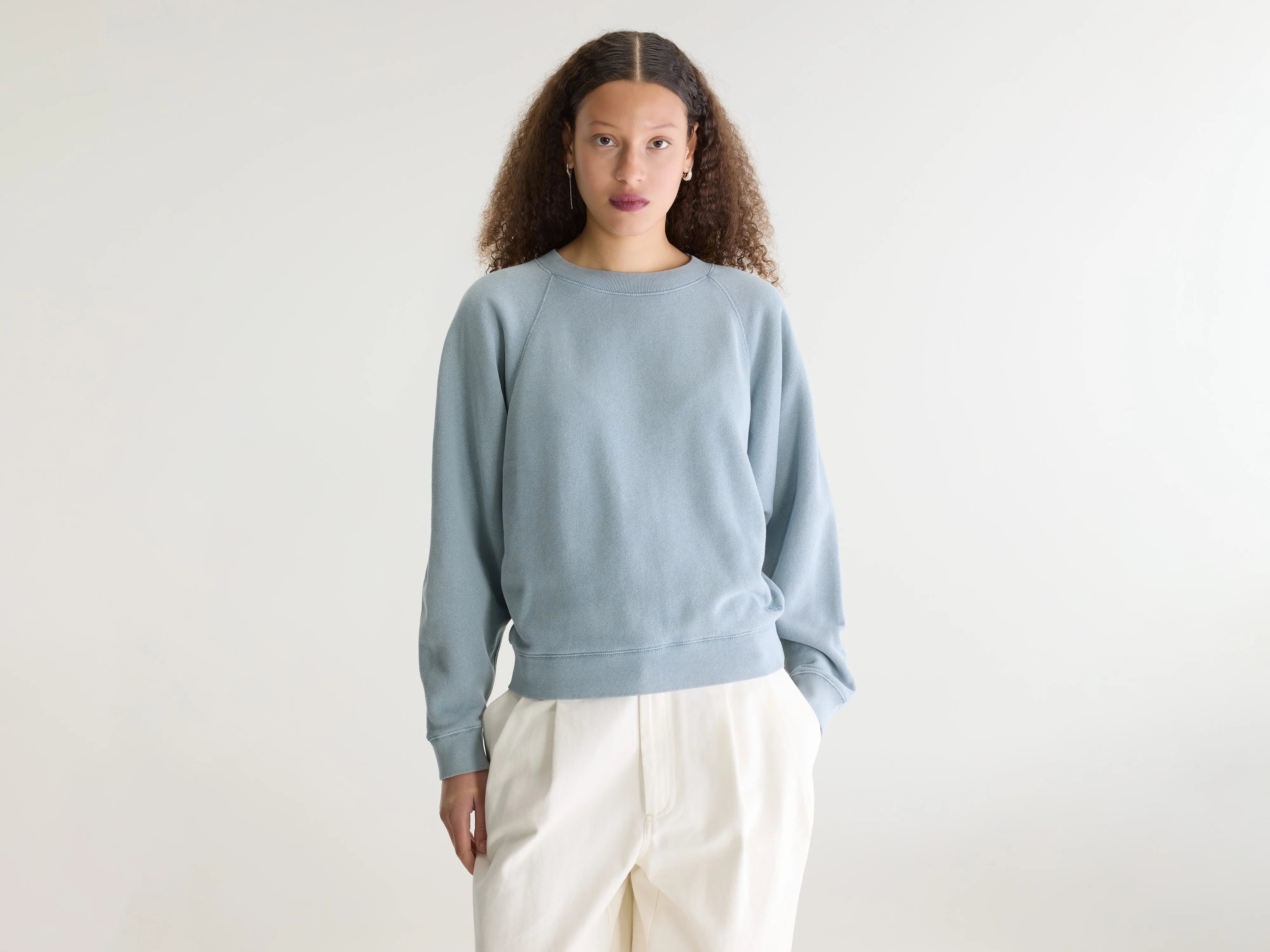 Fella relaxte sweatshirt (262 / W / METAL BLUE)