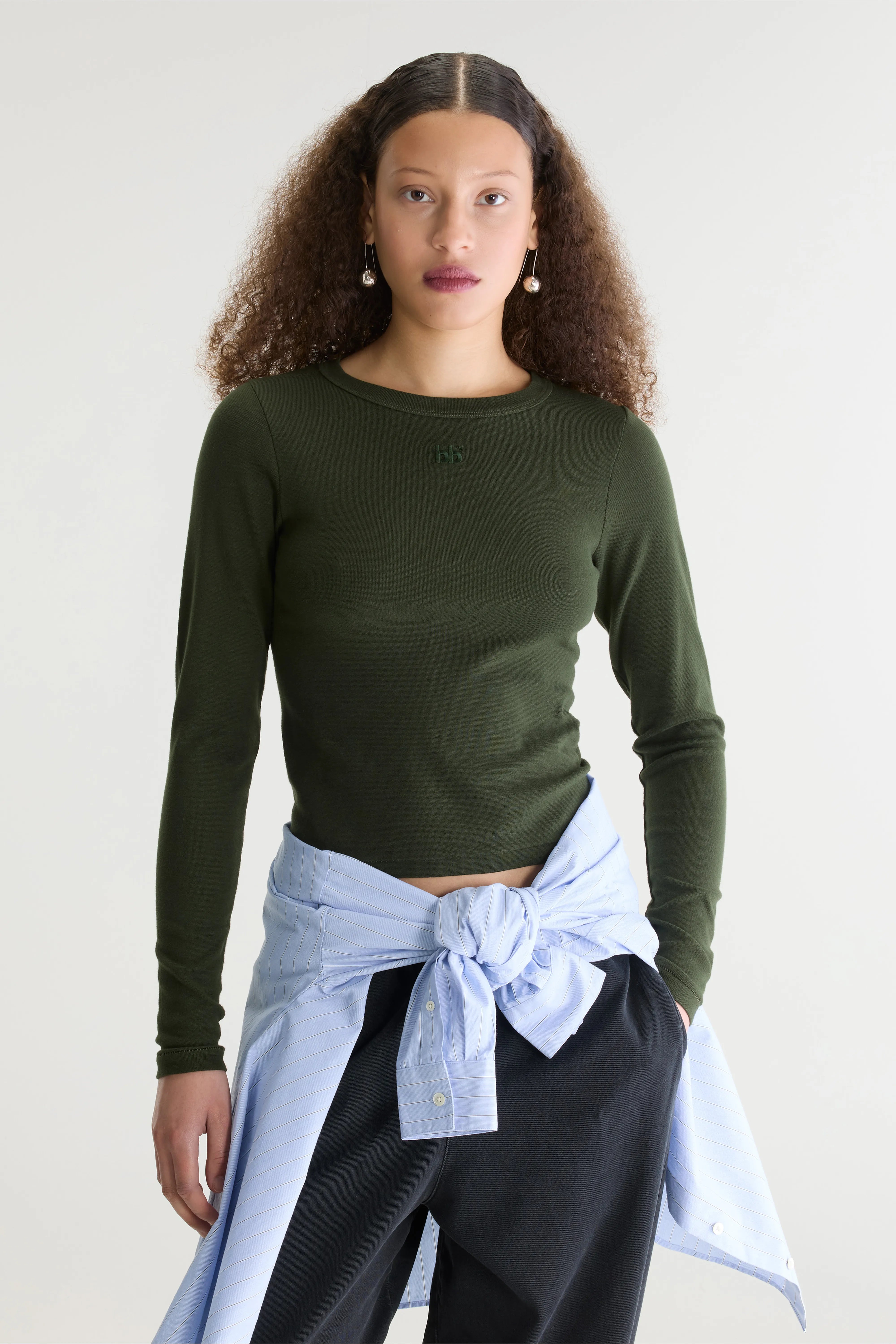 T-shirt classique Flyer (262 / W / DARK OLIVE)