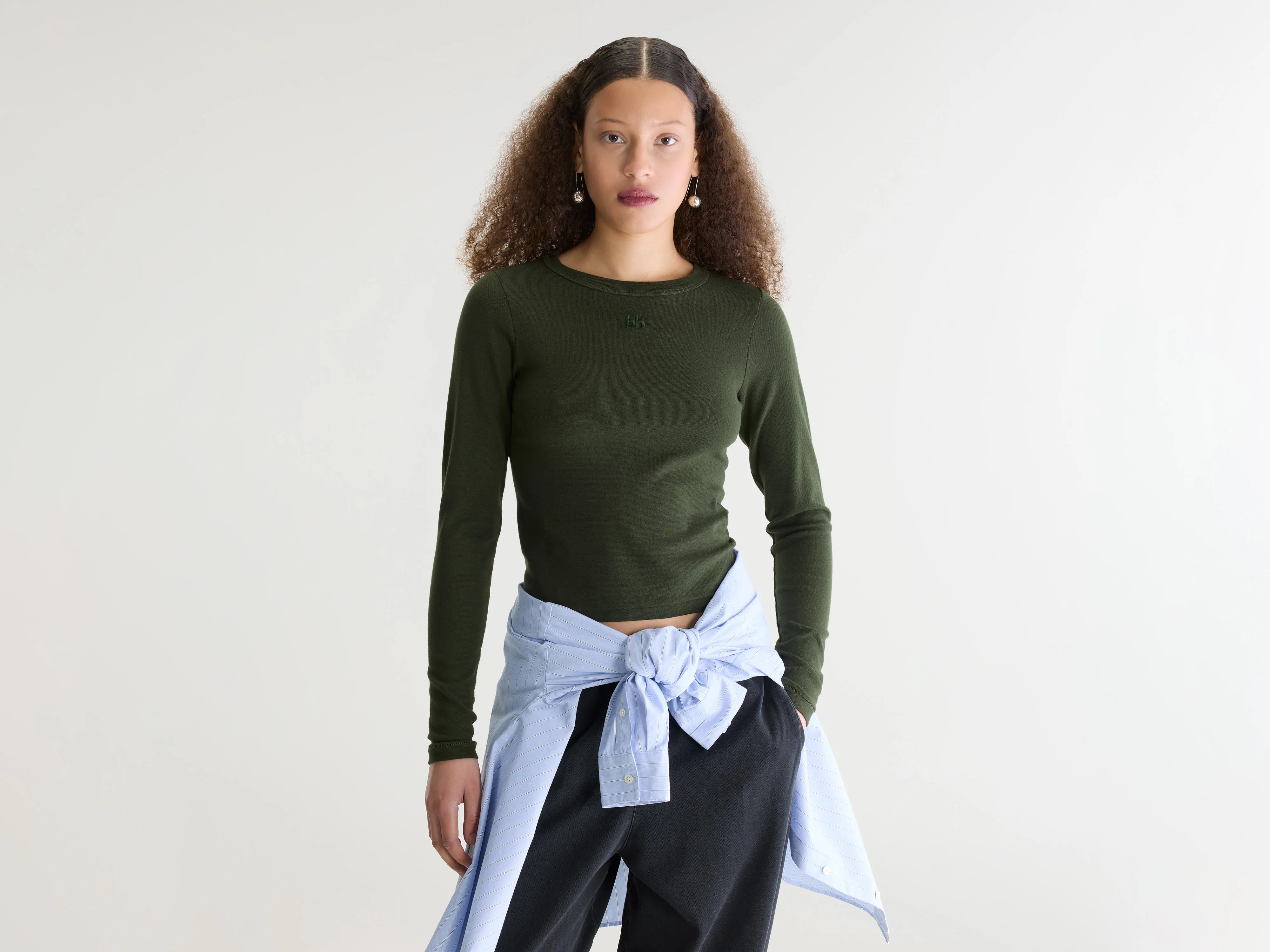 T-shirt classique Flyer (262 / W / DARK OLIVE)