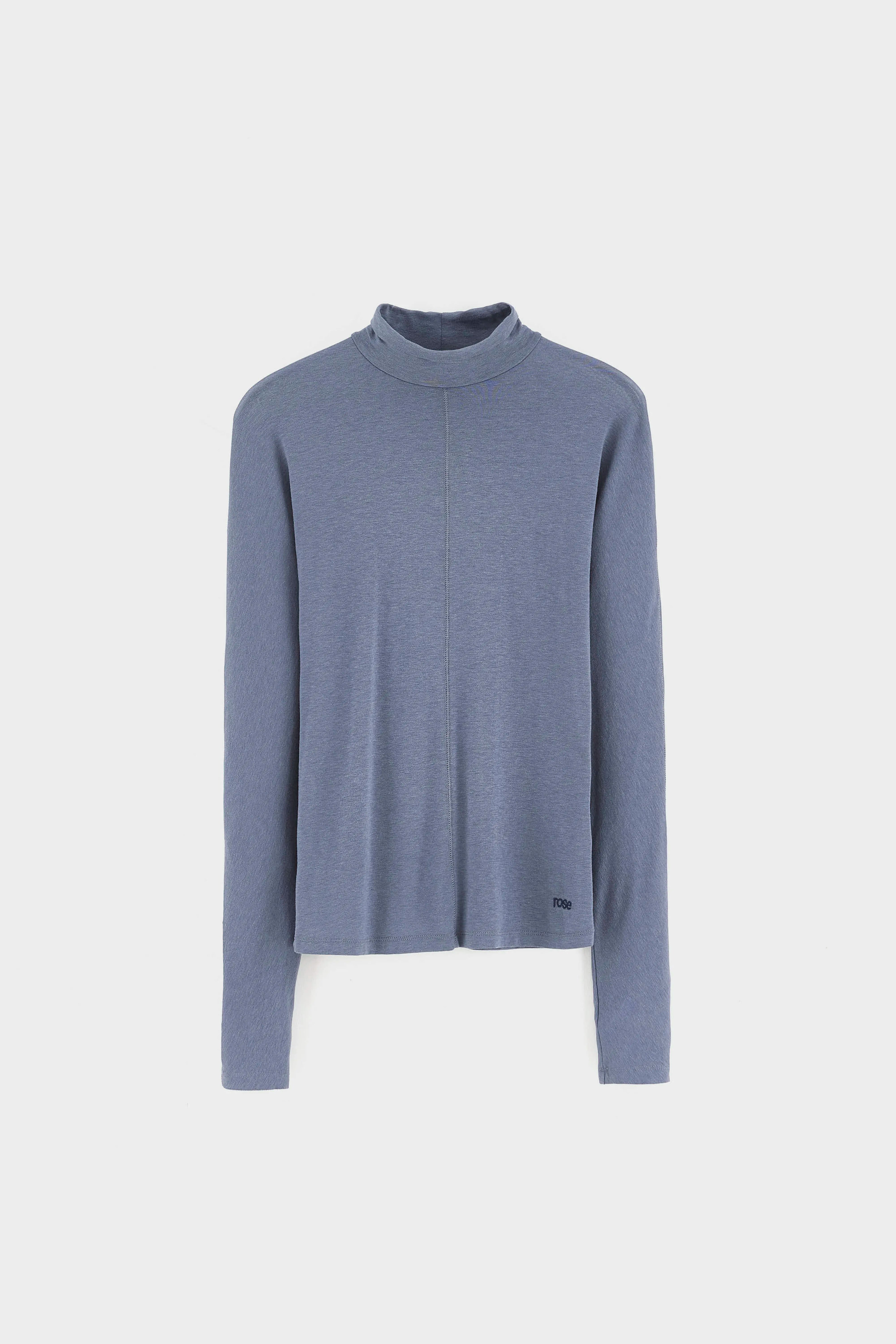 T-shirt col roulé Flawy (262 / W / TEMPETE)