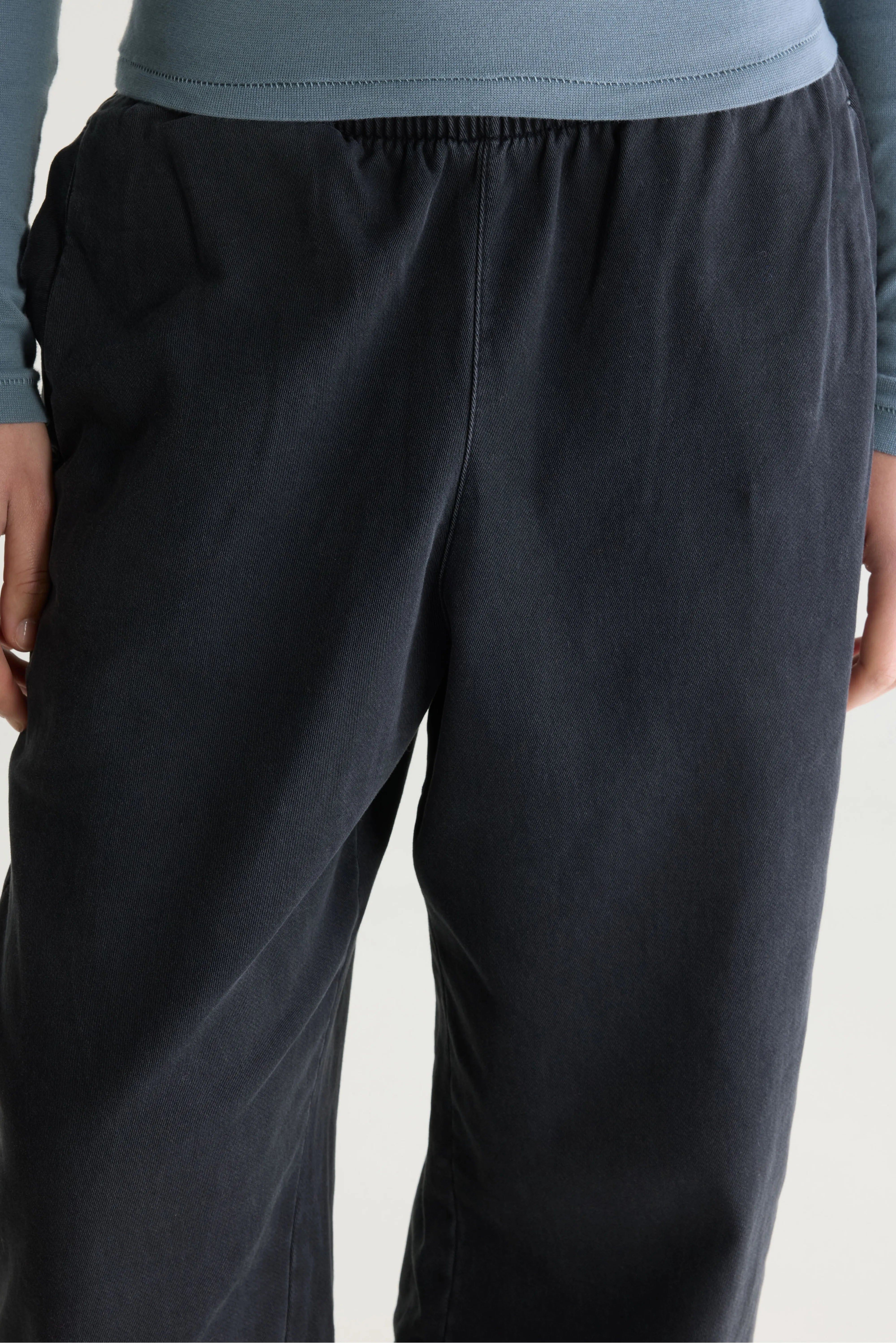 Fira relaxte joggingbroek (262 / W / OFF BLACK)