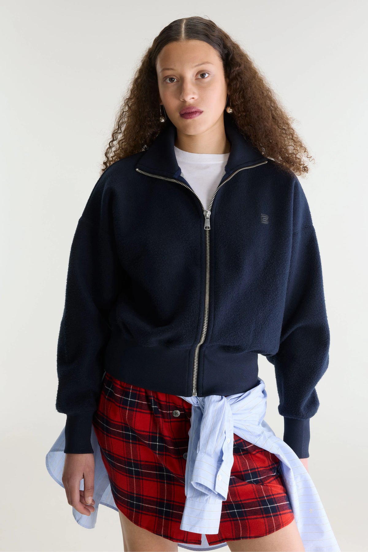 Fera zip-up sweatshirt (262 / W / CAPTAIN)