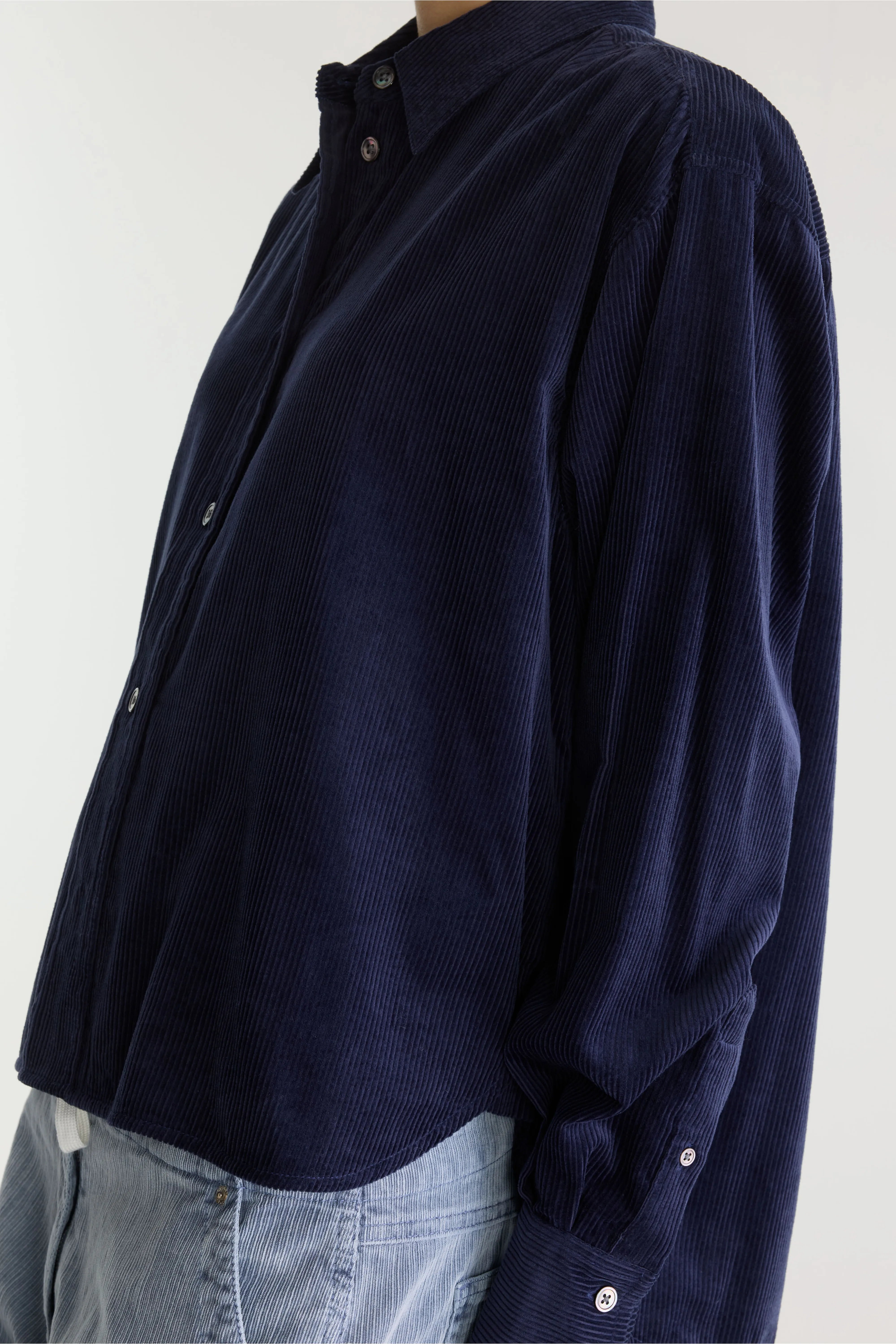 Jullia baby-cord shirt (262 / W / CAPTAIN)