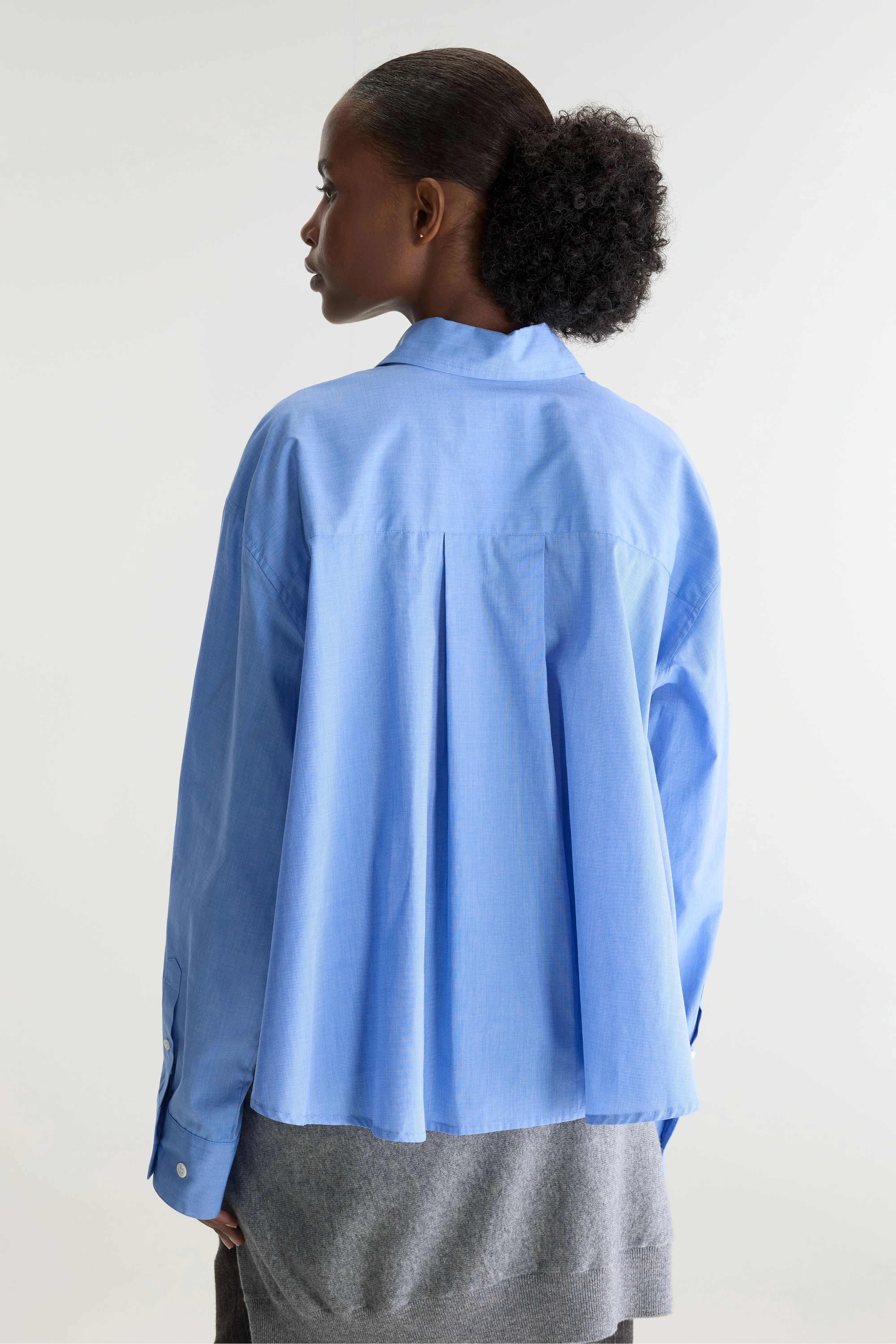 Chemise en popeline Java (262 / W / BLUE SHIRT)