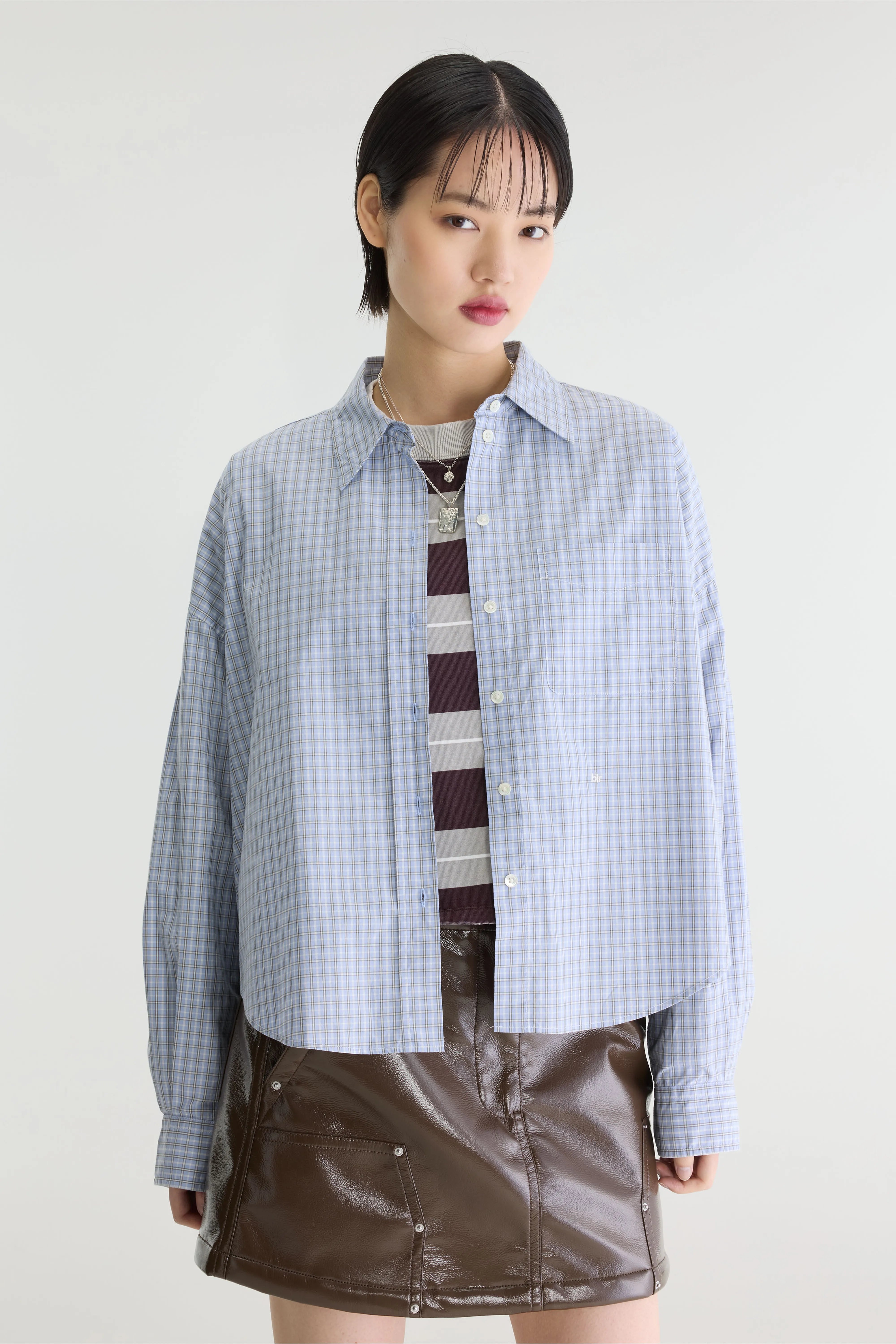 Ginger checked shirt (262 / W / CHECK F)